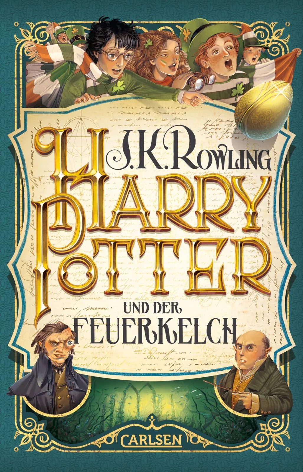 Buchcover von 'Harry Potter und der Feuerkelch' - Taschenbuch von J.K. Rowling
