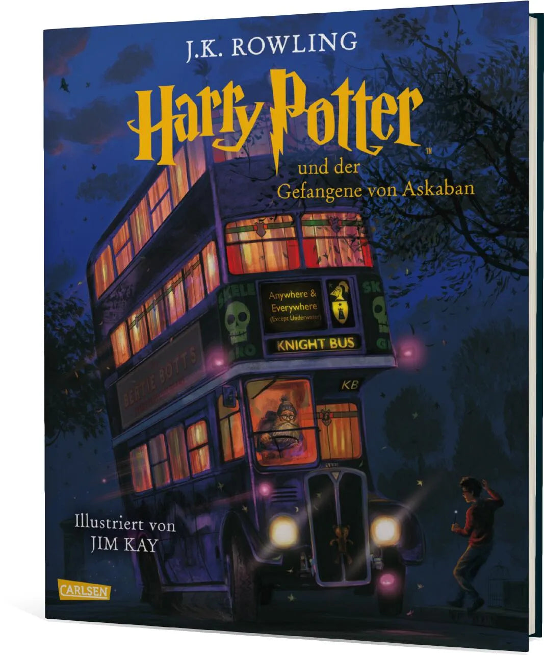 Buchcover von 'Harry Potter und der Gefangene von Askaban' - Gebundene Ausgabe von J.K. Rowling