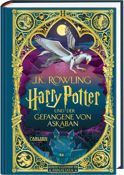 Buchcover von 'Harry Potter und der Gefangene von Askaban' - Gebundene Ausgabe von J.K. Rowling