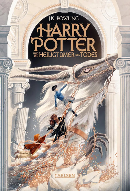 Buchcover von 'Harry Potter und die Heiligtümer des Todes' - Gebundene Ausgabe von J.K. Rowling