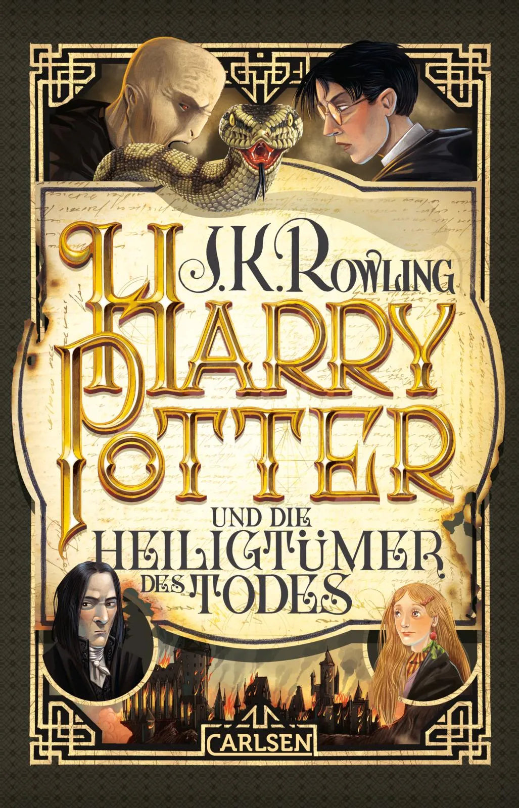 Buchcover von 'Harry Potter und die Heiligtümer des Todes' - Taschenbuch von J.K. Rowling