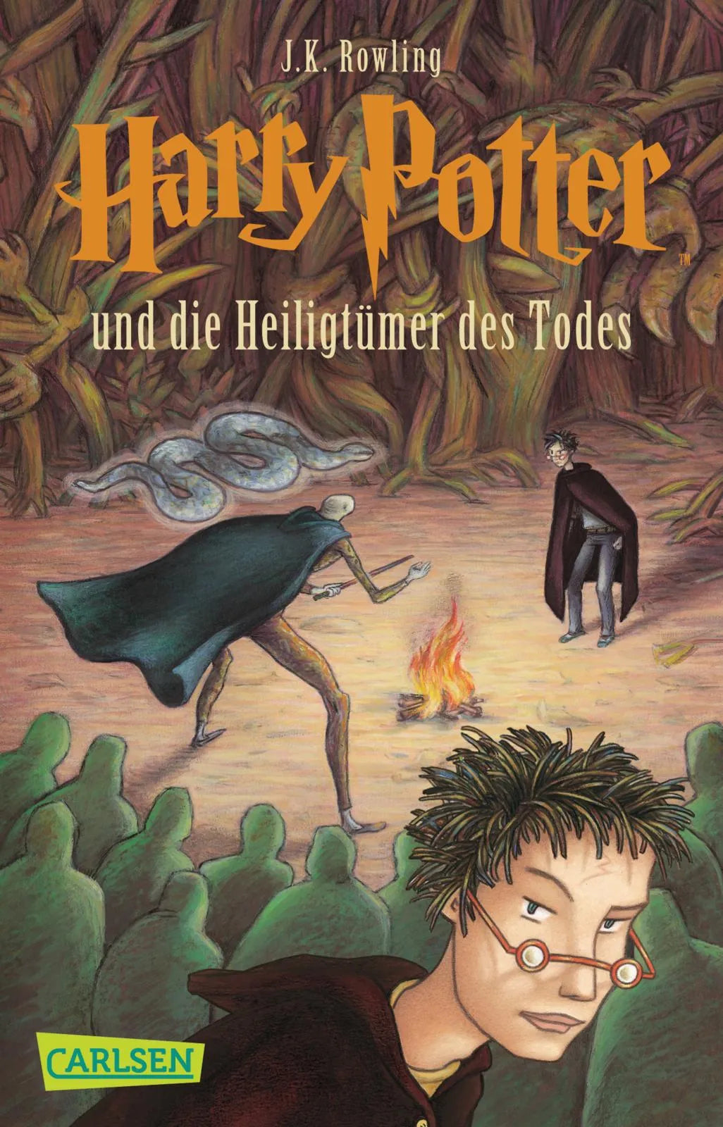 Cover: Harry Potter und die Heiligtümer des Todes (Taschenbuch) von J.K. Rowling