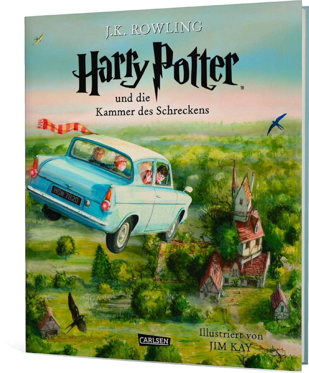 Buchcover von 'Harry Potter und die Kammer des Schreckens' - Gebundene Ausgabe von J.K. Rowling
