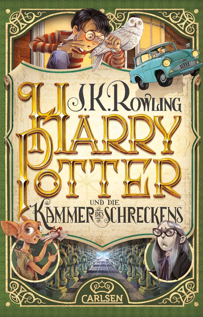 Buchcover von 'Harry Potter und die Kammer des Schreckens' - Taschenbuch von J.K. Rowling