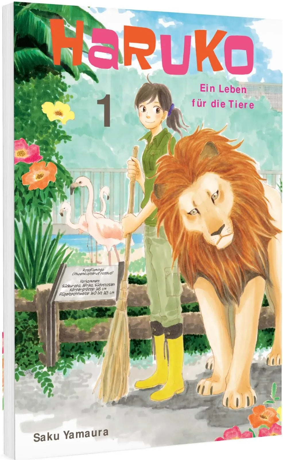 Cover: Haruko − Ein Leben für die Tiere 1 (Taschenbuch) von Saku Yamaura