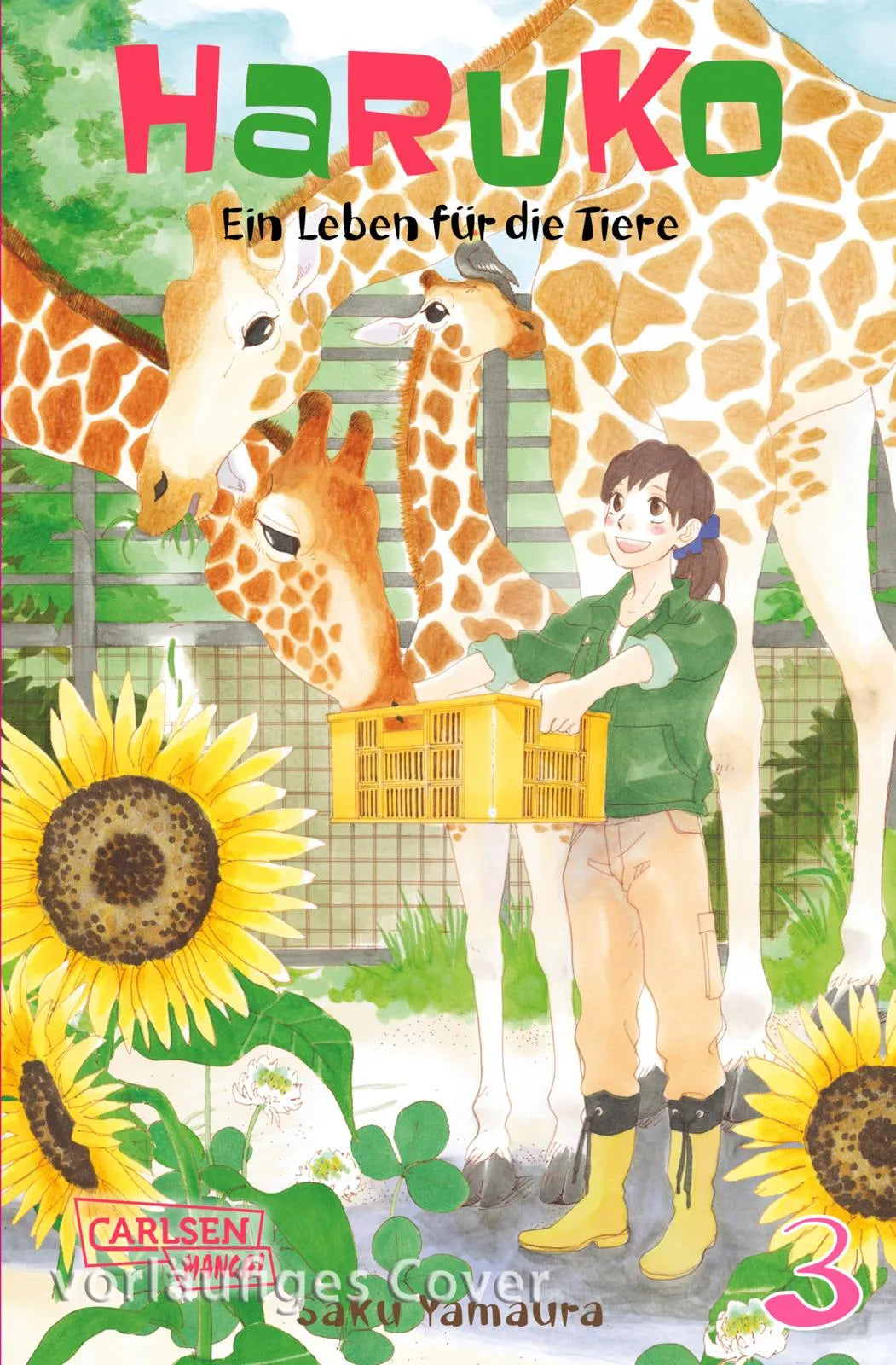 Buchcover von 'Haruko − Ein Leben für die Tiere 3' - Taschenbuch von Saku Yamaura