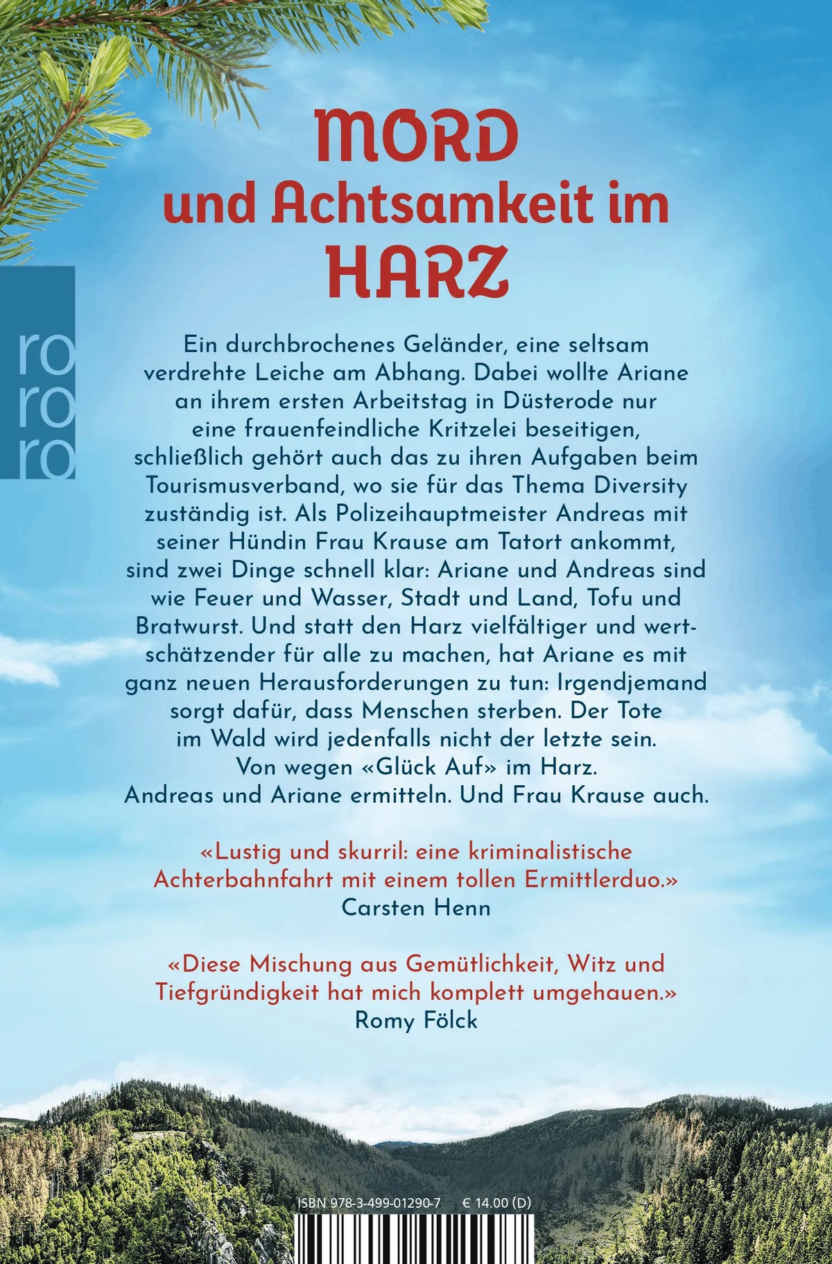 Rückseite: Harz aber herzlich (Taschenbuch)
