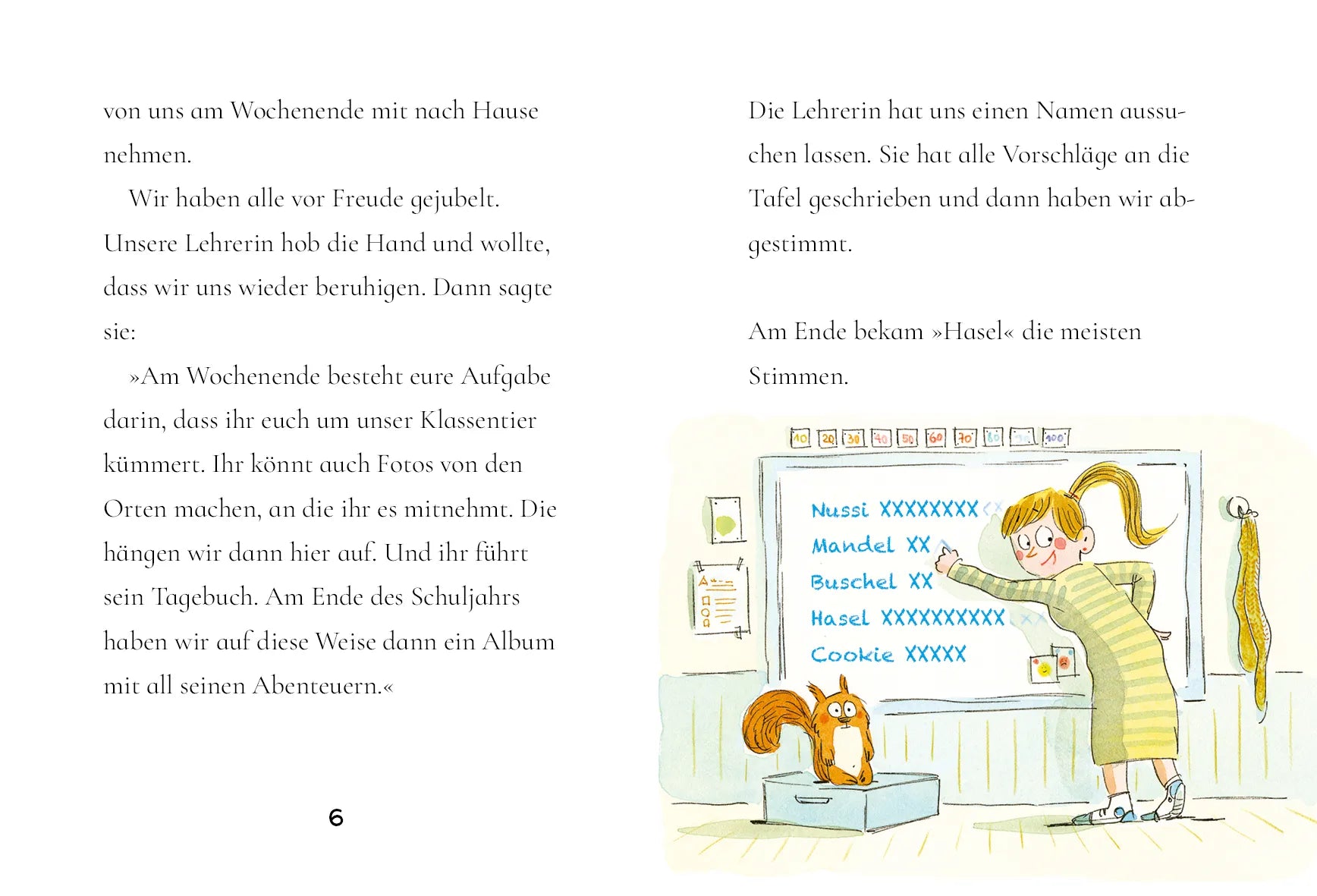 Produktansicht: Hasel – Wir und unser Klassentier (Gebundene Ausgabe)