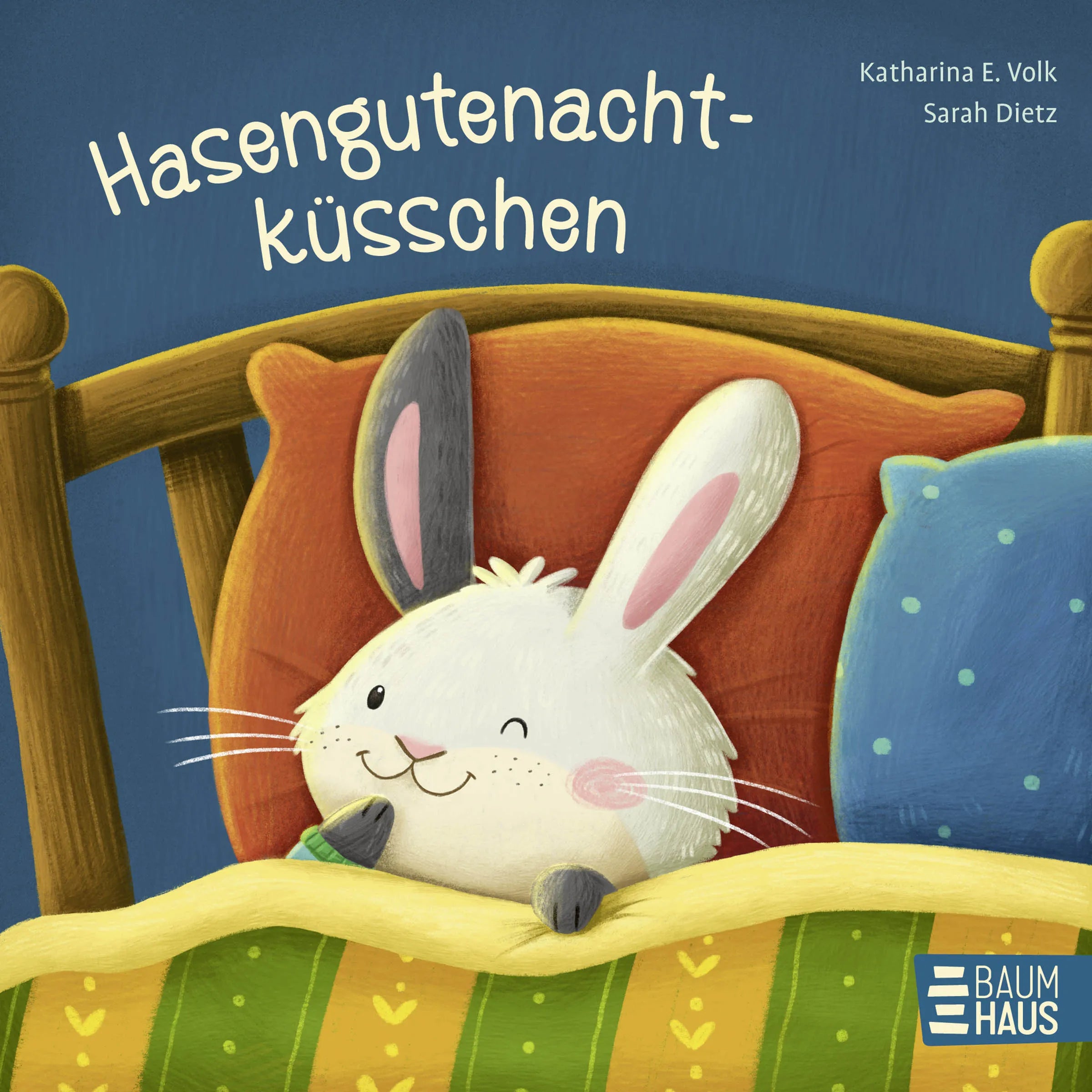 Buchcover von 'Hasengutenachtküsschen' - Gebundene Ausgabe von Katharina E. Volk