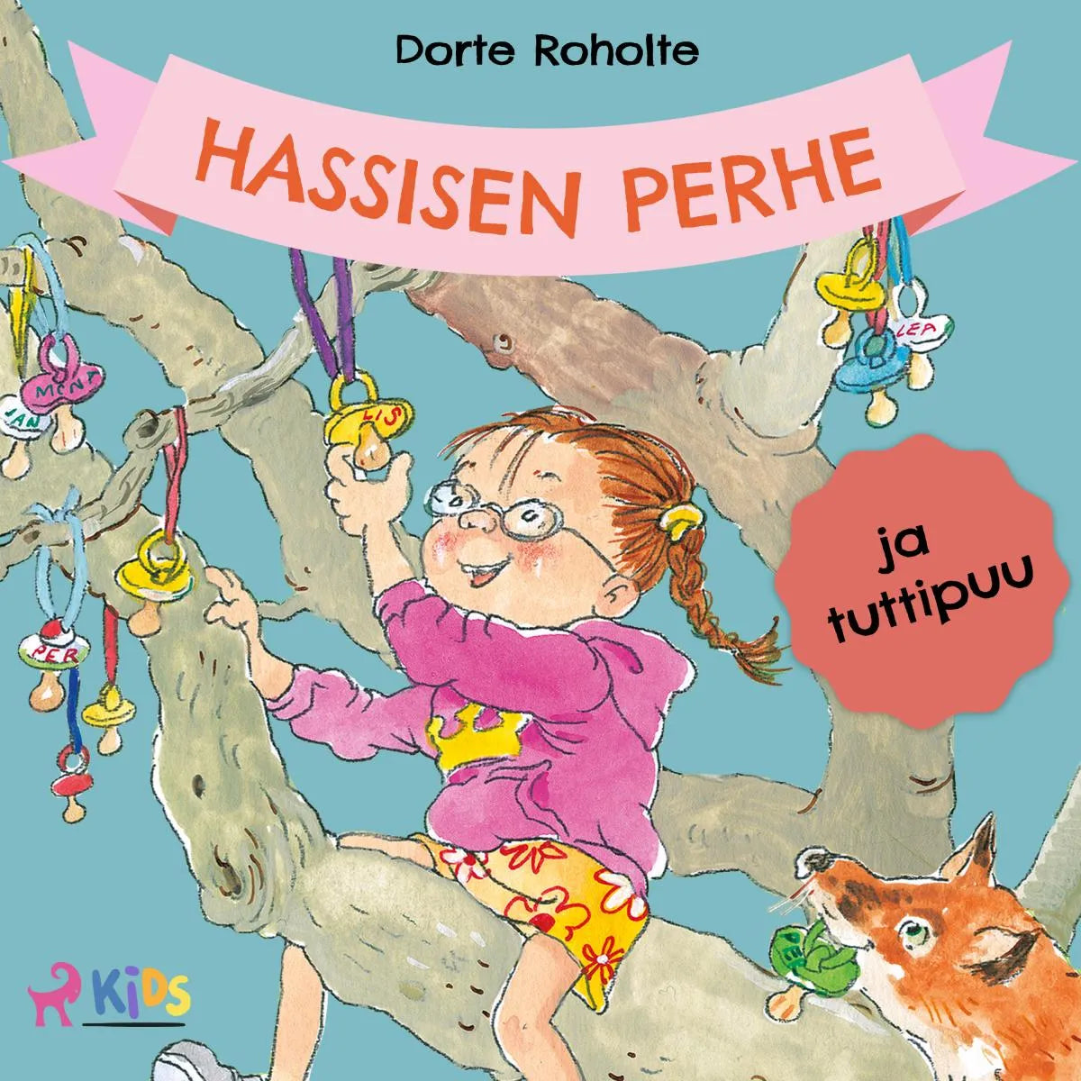 Cover: Hassisen perhe ja tuttipuu (Hörbuch Download) von Dorte Roholte
