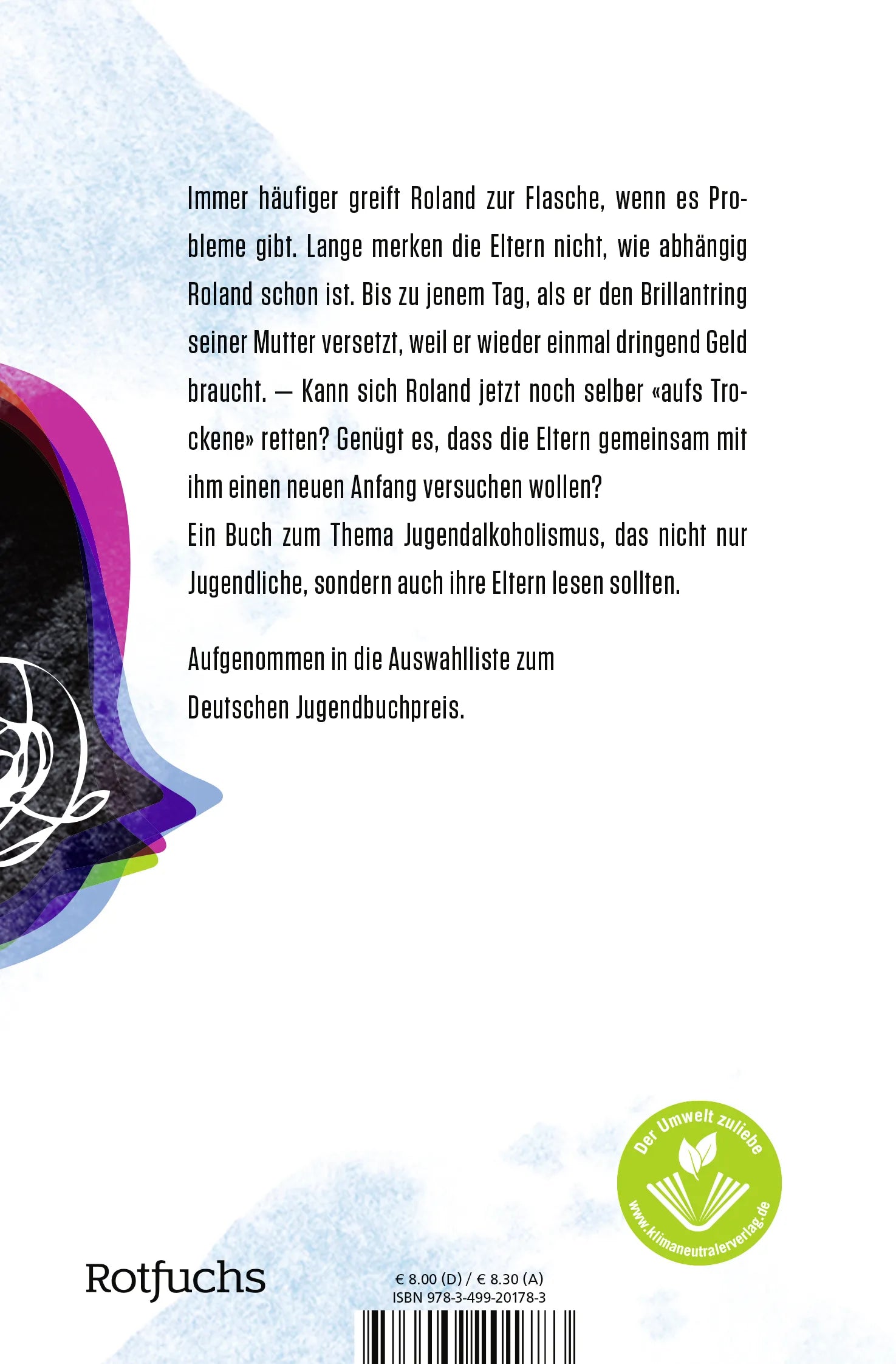 Buchrückseite von '"Hau ab, du Flasche!"' mit Klappentext - Taschenbuch