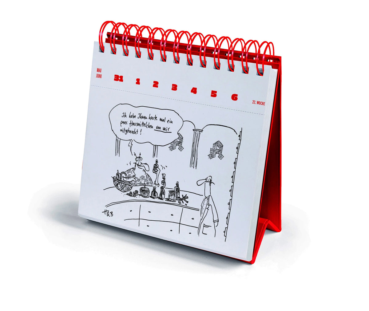 Hauck & Bauer Postkartenkalender 2027 – Ansicht