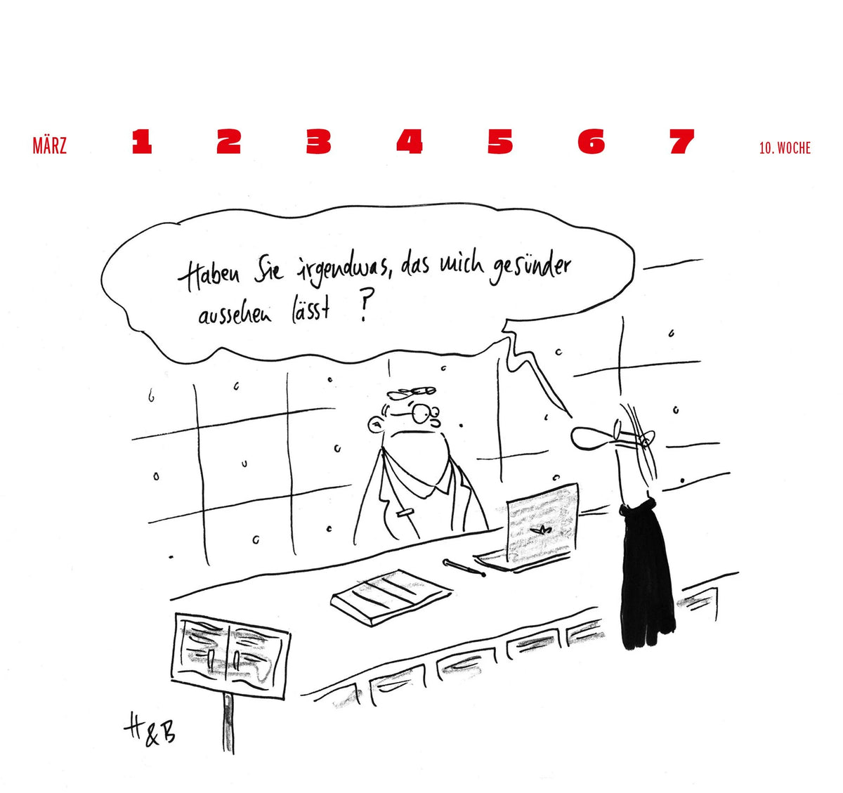 Hauck & Bauer Postkartenkalender 2027 – Ansicht