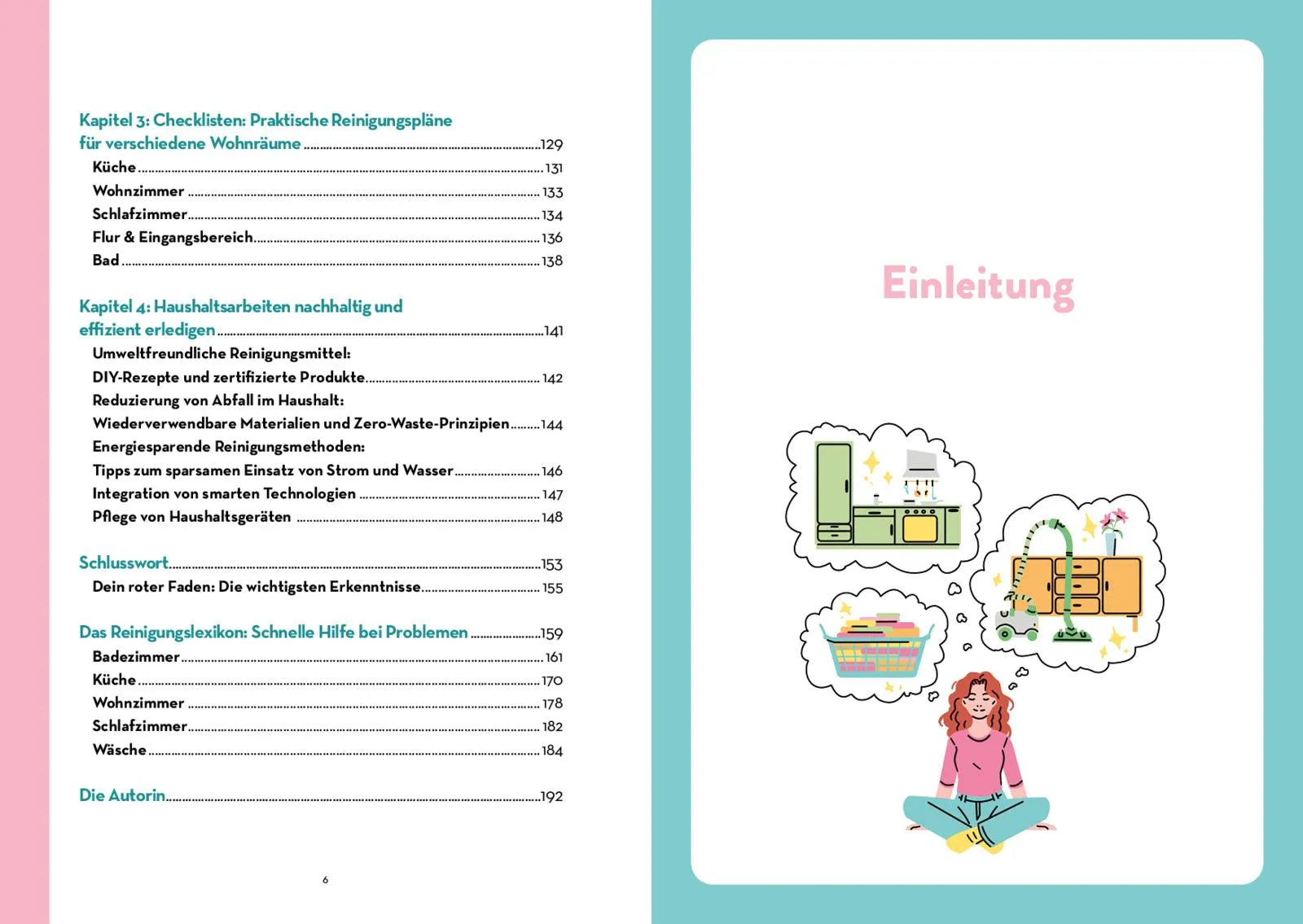 Innenansicht von 'Haushalt 101' - Taschenbuch