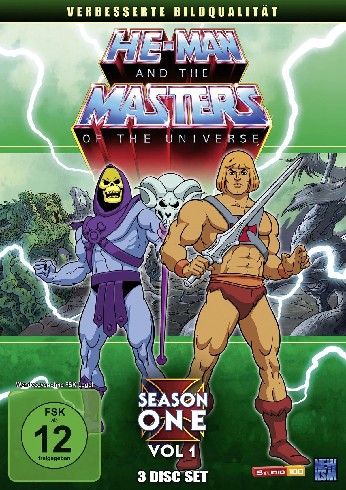 He-Man and the Masters...Season 1/Vol.1  [3DVDs] - DVD