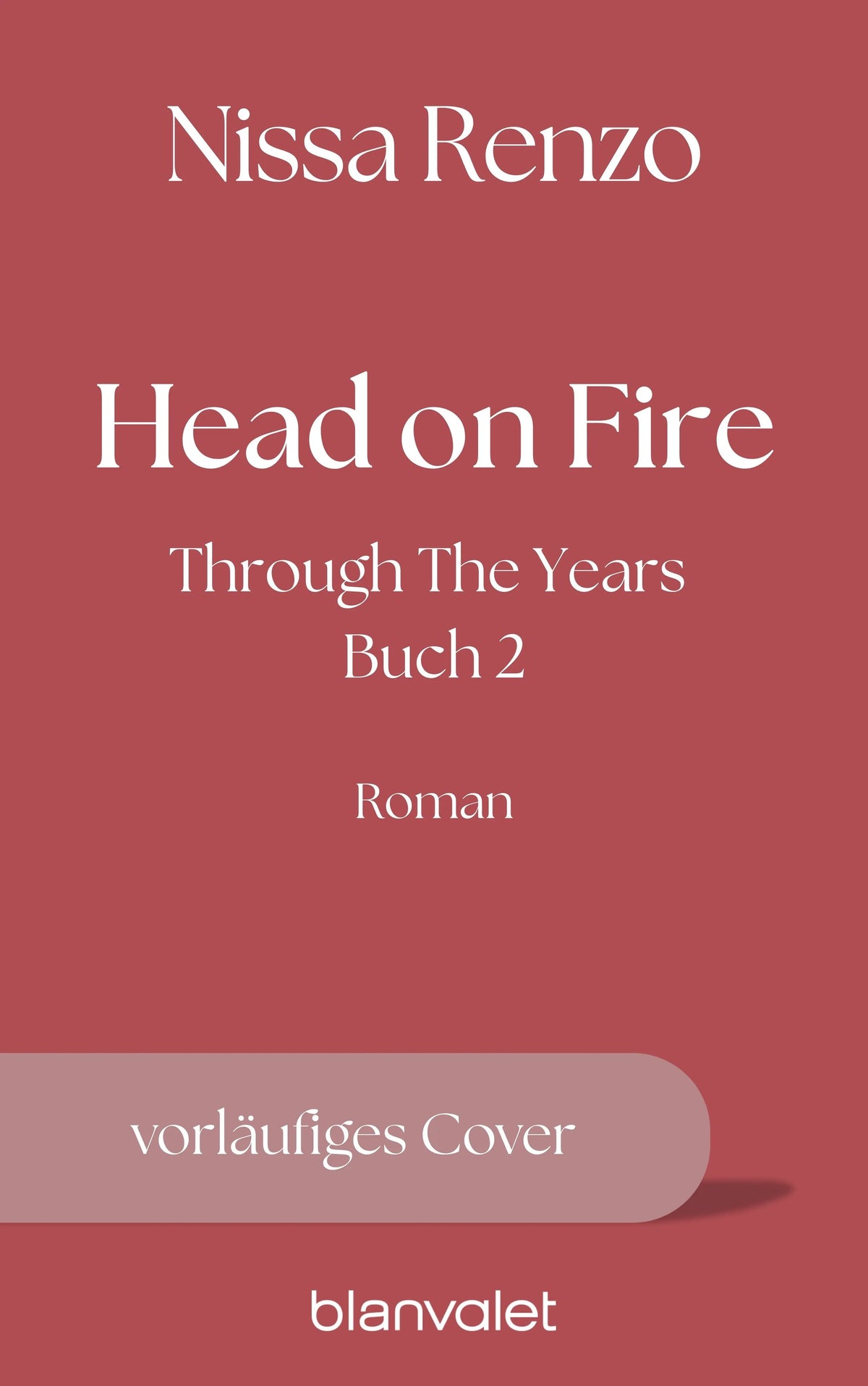 Cover: Head on Fire (Paperback) von Nissa Renzo