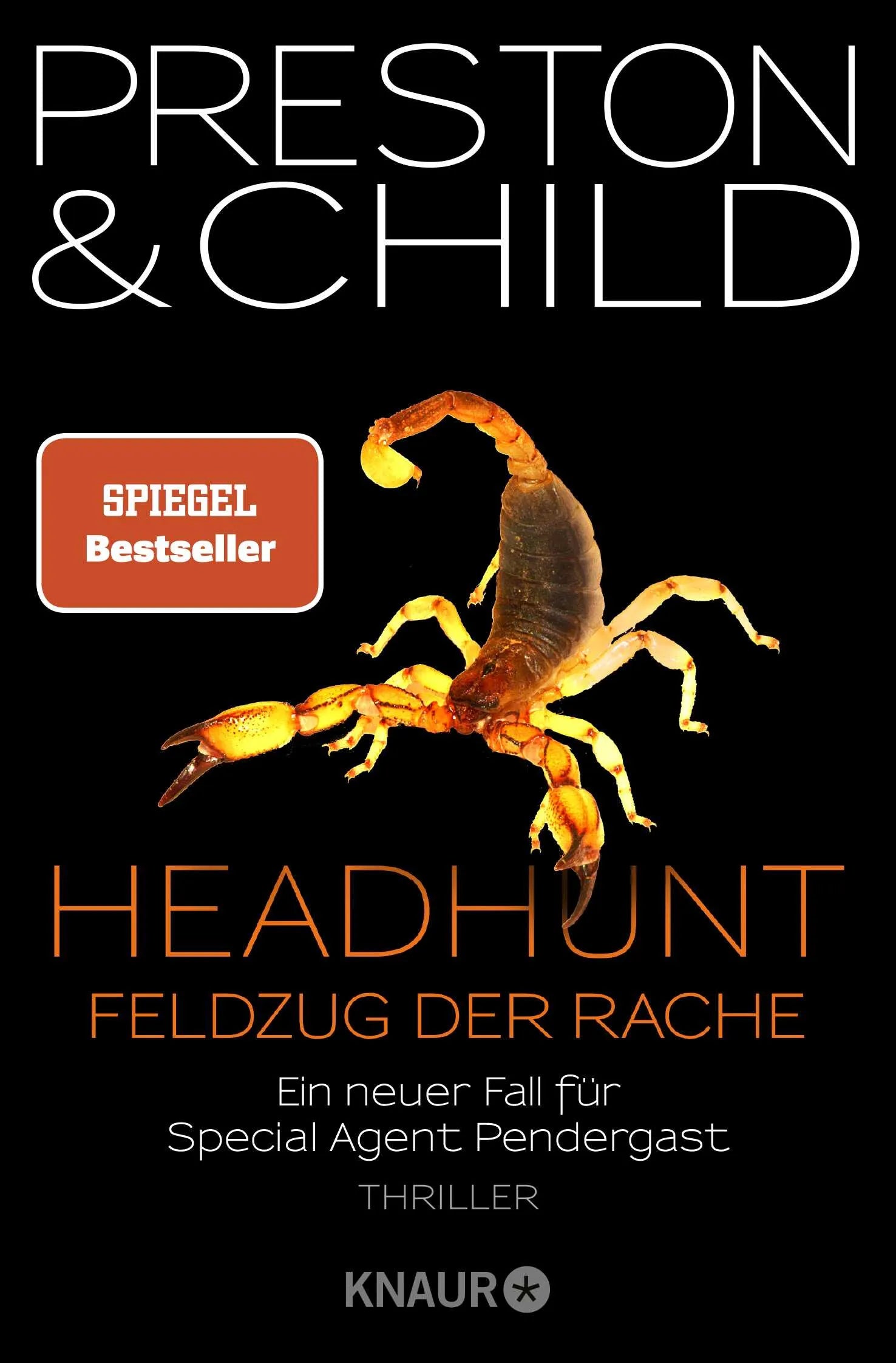 Buchcover von 'Headhunt - Feldzug der Rache' - Taschenbuch von Douglas Preston