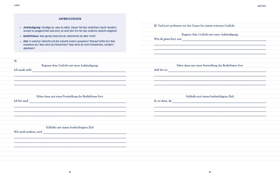 Innenansicht von 'Healing Through Words' - Gebundene Ausgabe
