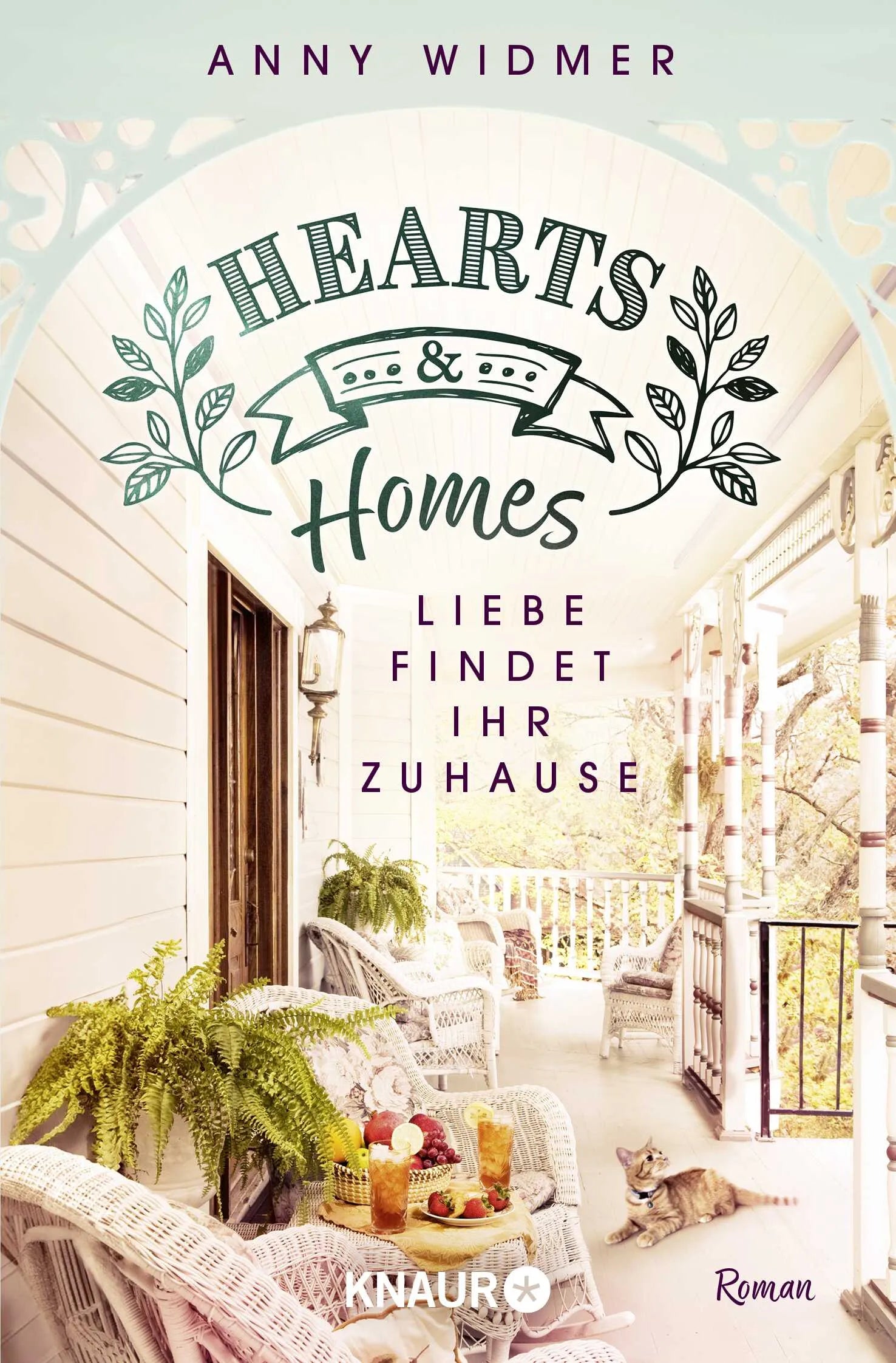 Buchcover von 'Hearts & Homes – Liebe findet ihr Zuhause' - Taschenbuch von Anny Widmer