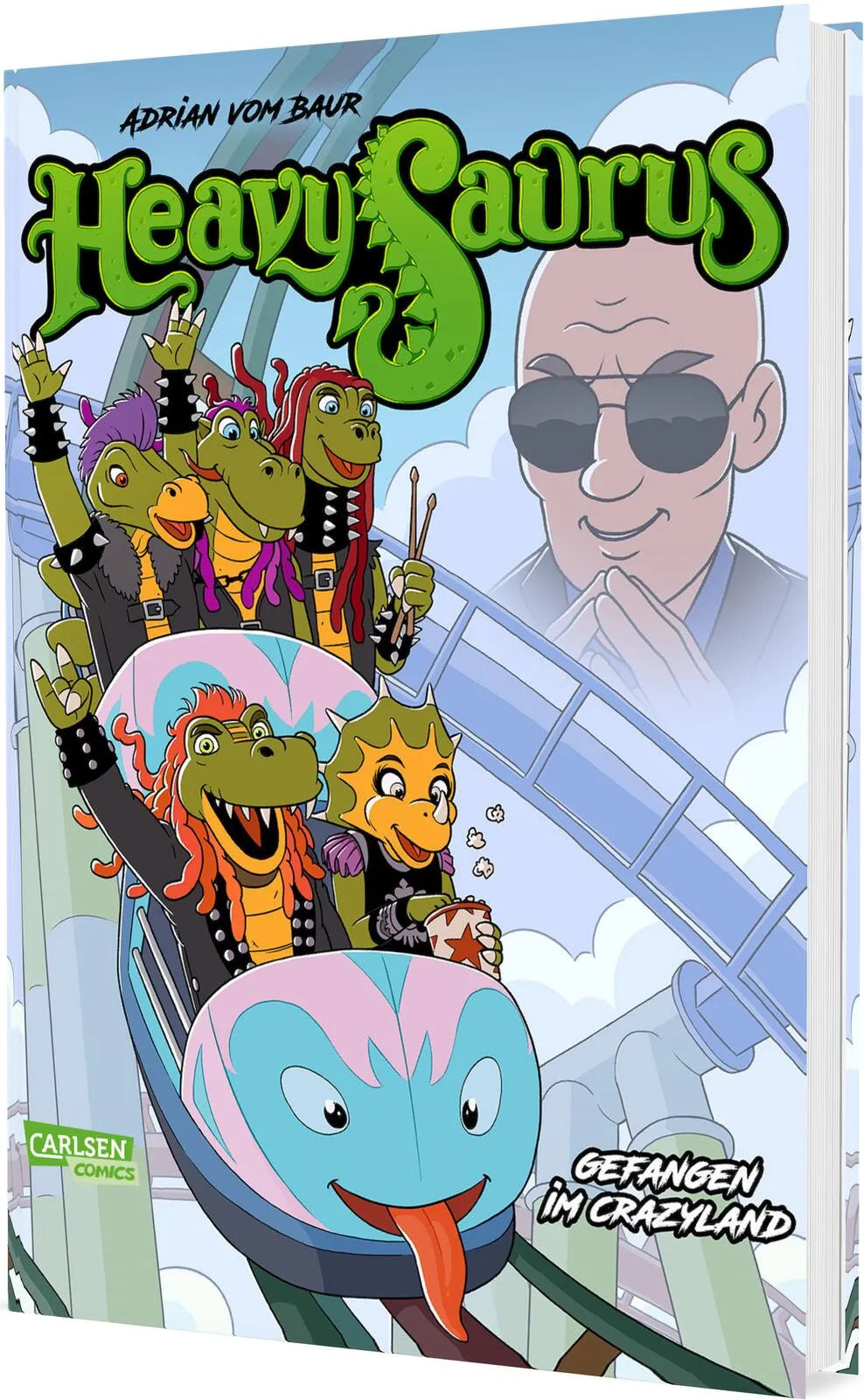 Cover: Heavysaurus - Der Comic 2 (Hardcover) von Adrian vom Baur