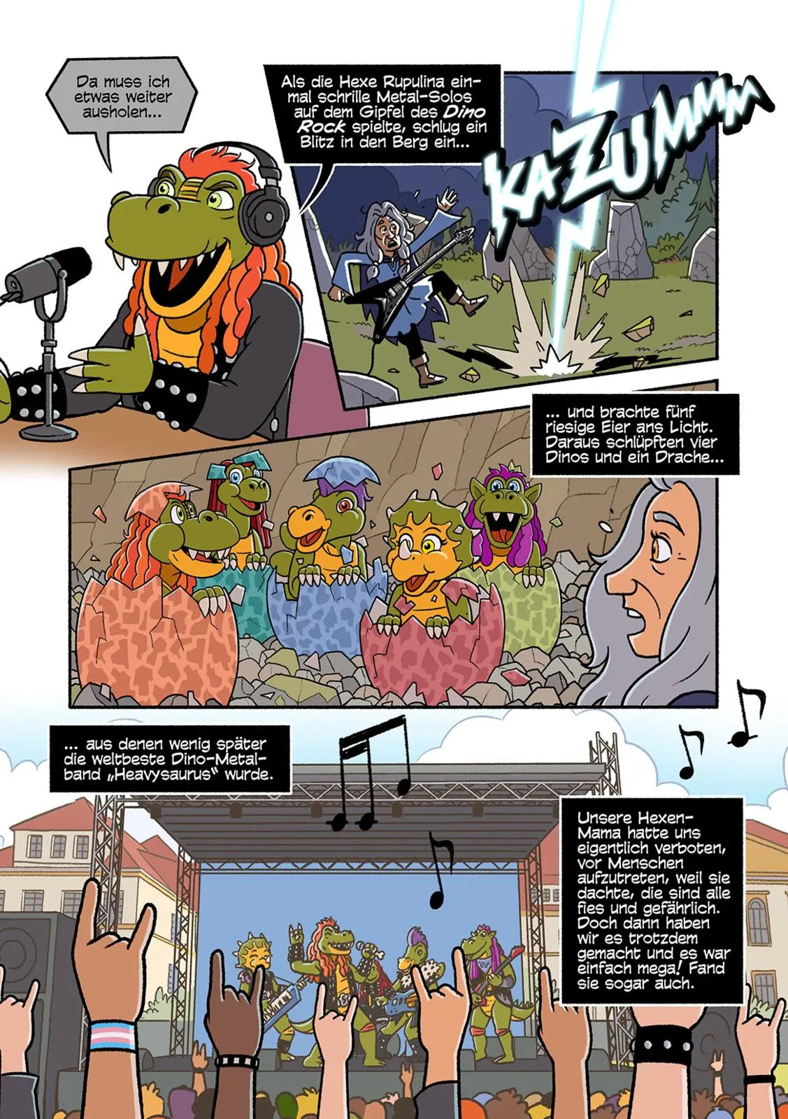 Detailansicht: Heavysaurus - Der Comic 2 (Hardcover)