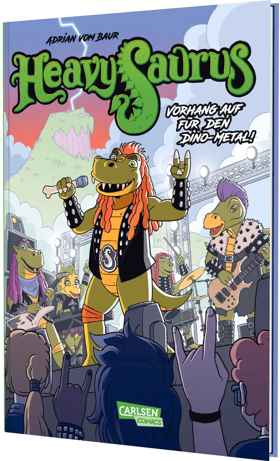 Buchcover von 'Heavysaurus - Der Comic' - Gebundene Ausgabe von Adrian vom Baur