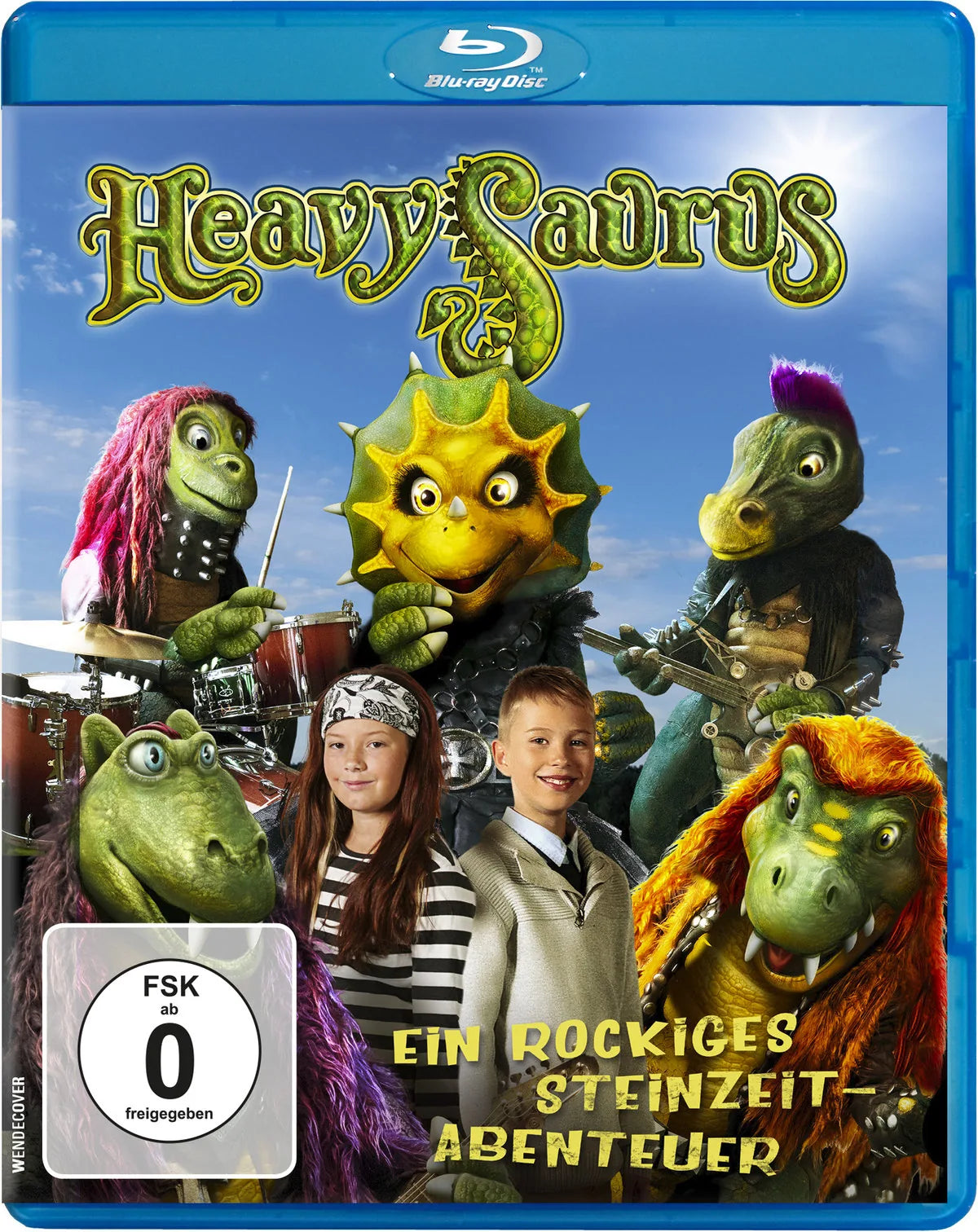HeavySaurus - Ein rockiges Steinzeit-Abenteuer - Blu-ray Disc