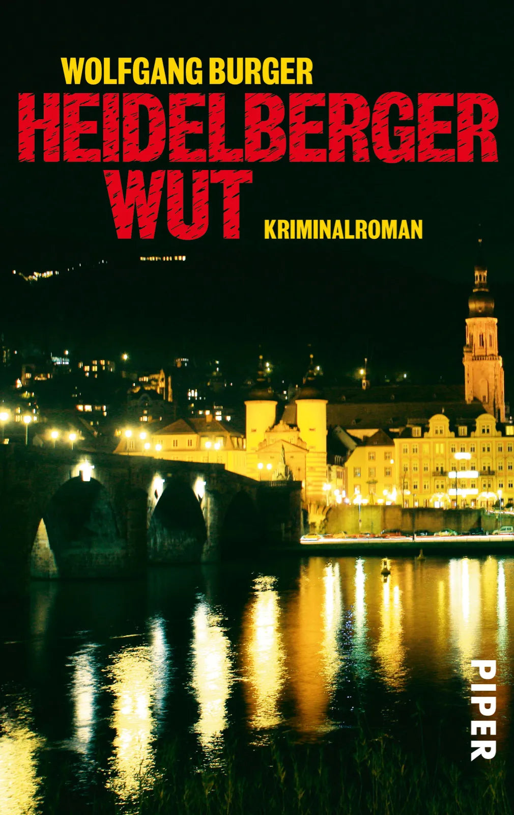 Buchcover von 'Heidelberger Wut' - Taschenbuch von Wolfgang Burger