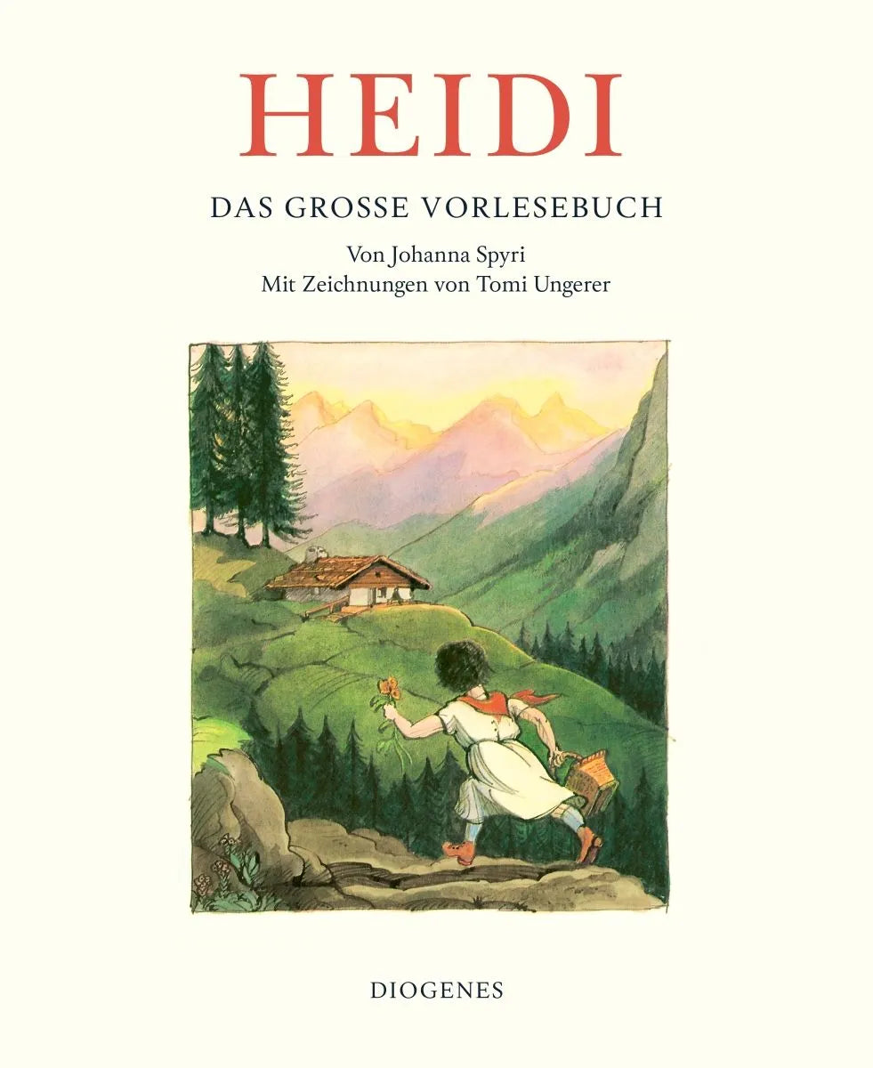 Cover: Heidi – Das große Vorlesebuch (Hardcover) von Johanna Spyri
