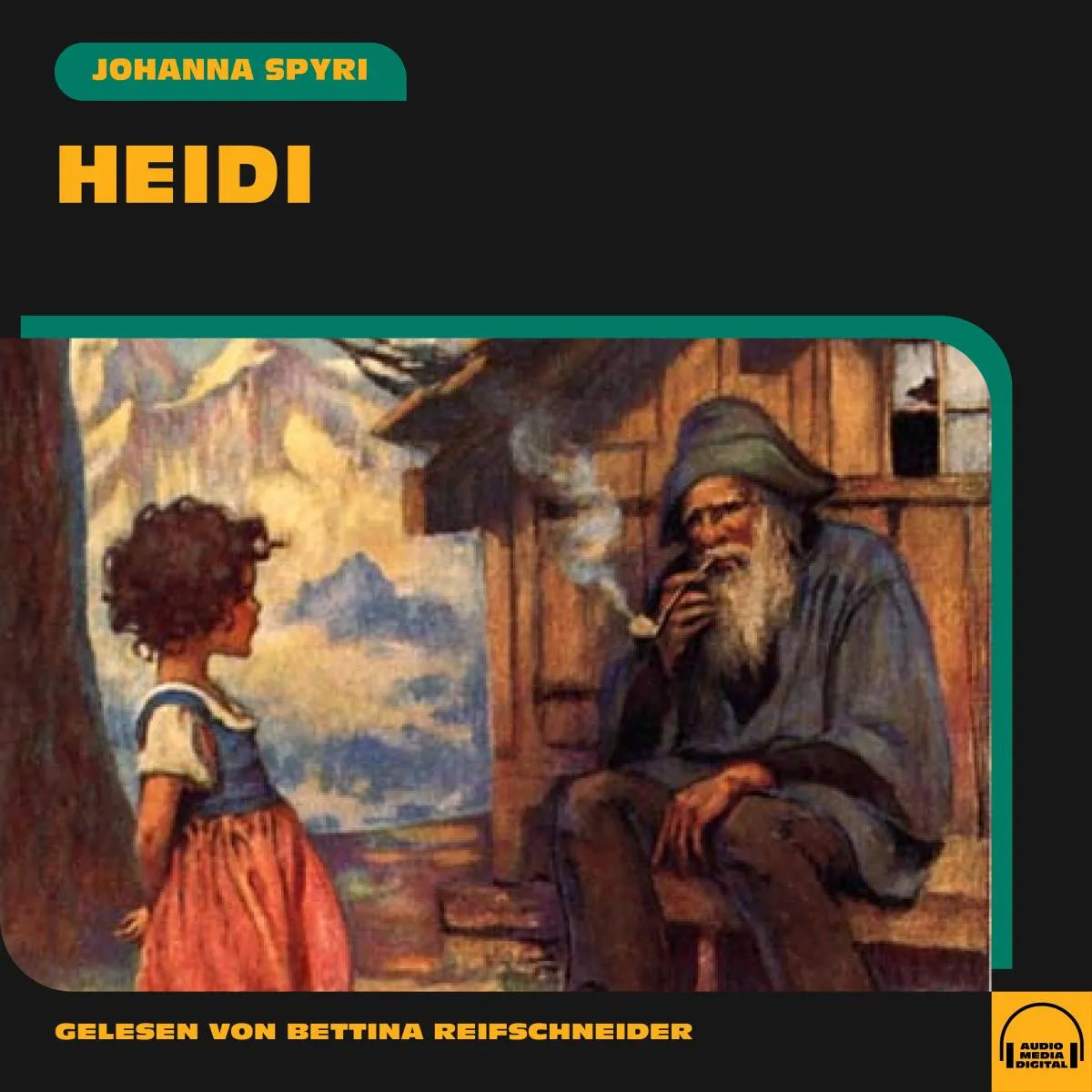 Cover: Heidi (Hörbuch Download) von Johanna Spyri