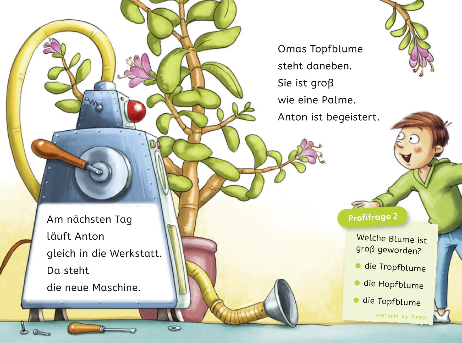 Produktansicht: Leseprofis – Die total verrückte Schrumpf-Maschine, 1. Klasse (Gebundene Ausgabe)
