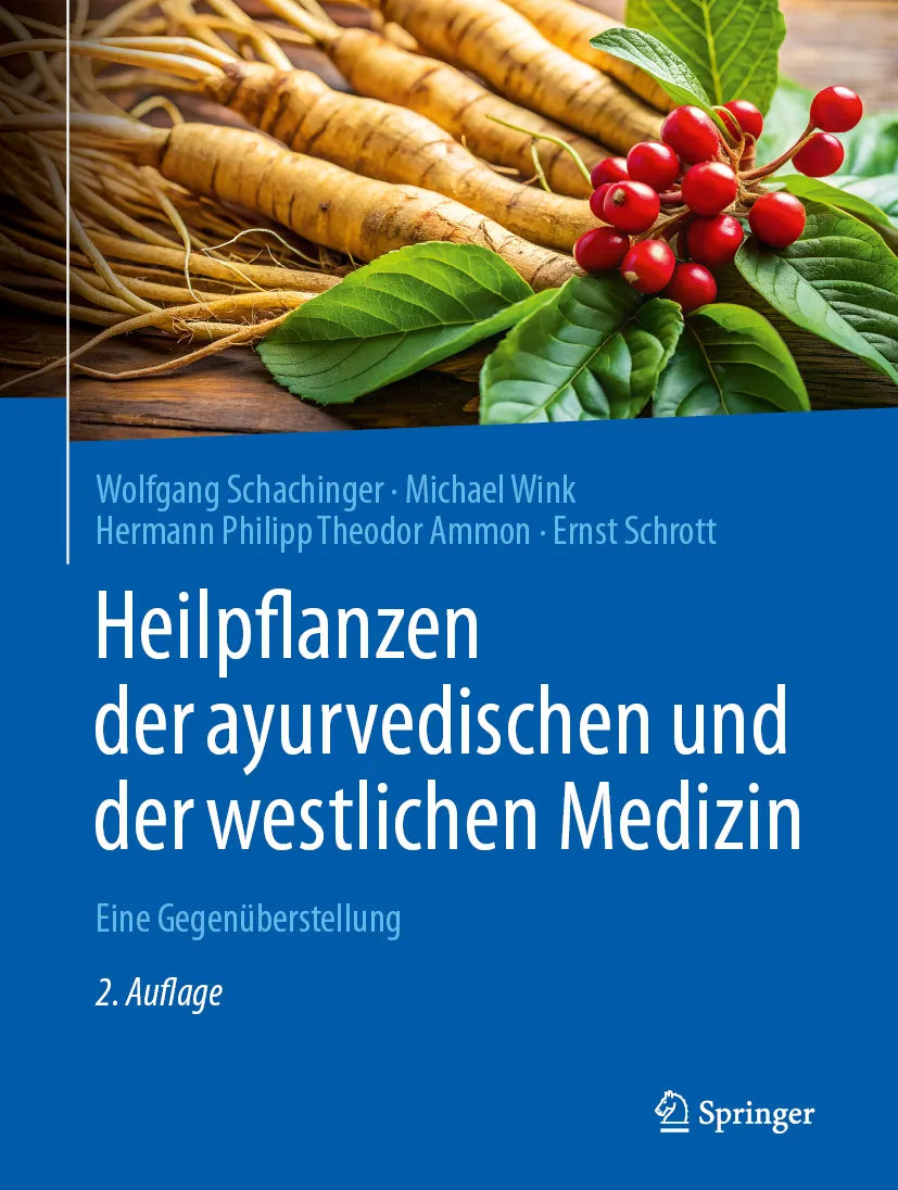 Cover: Heilpflanzen der ayurvedischen und der westlichen Medizin (E-Book) von Wolfgang Schachinger