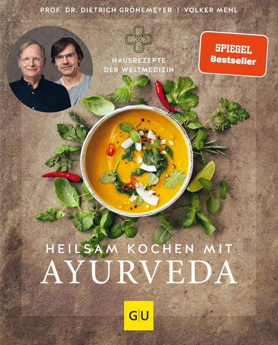 Cover: Heilsam kochen mit Ayurveda (Hardcover) von Dietrich Grönemeyer