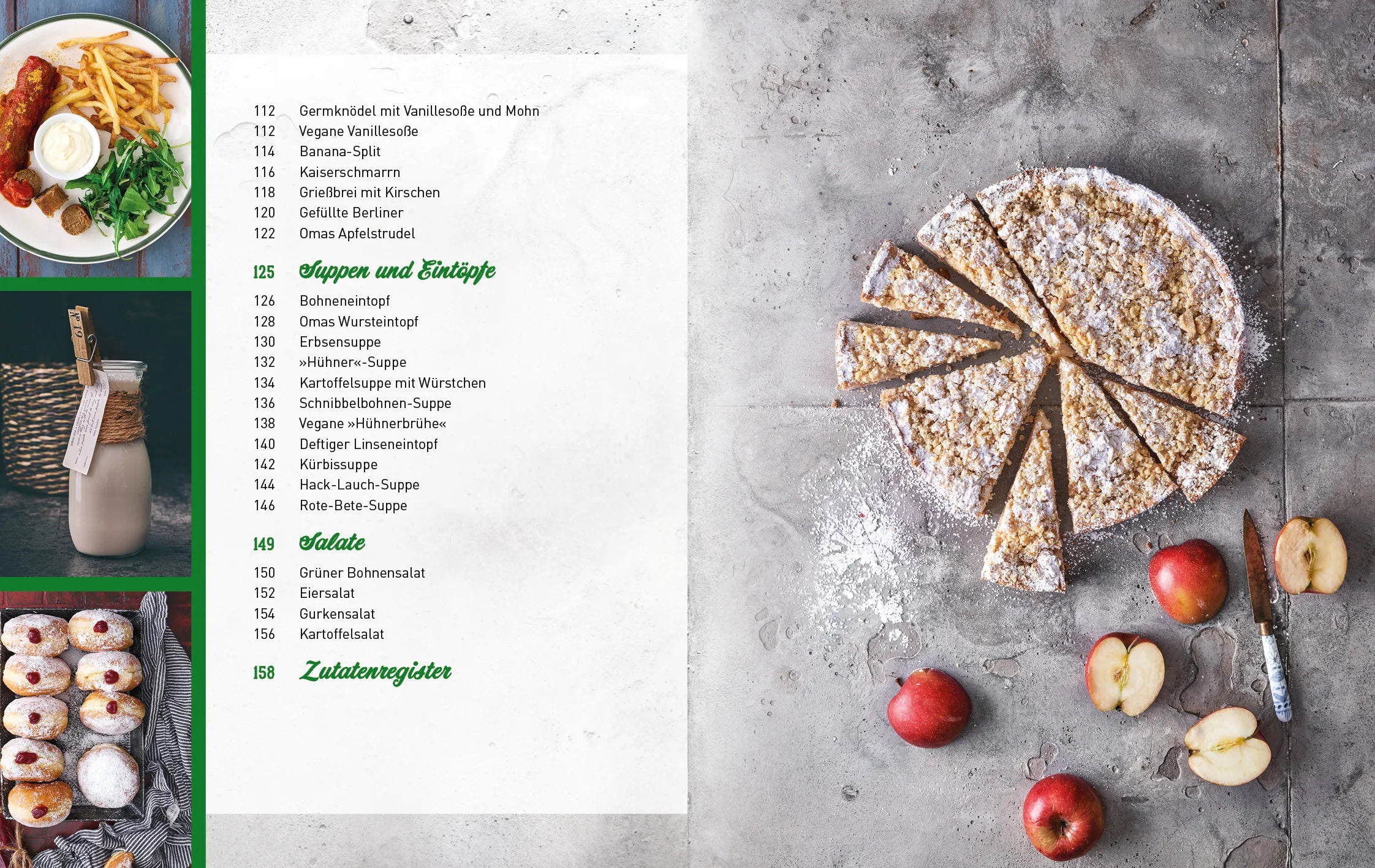 Innenansicht von 'Heimatküche vegan' - Gebundene Ausgabe