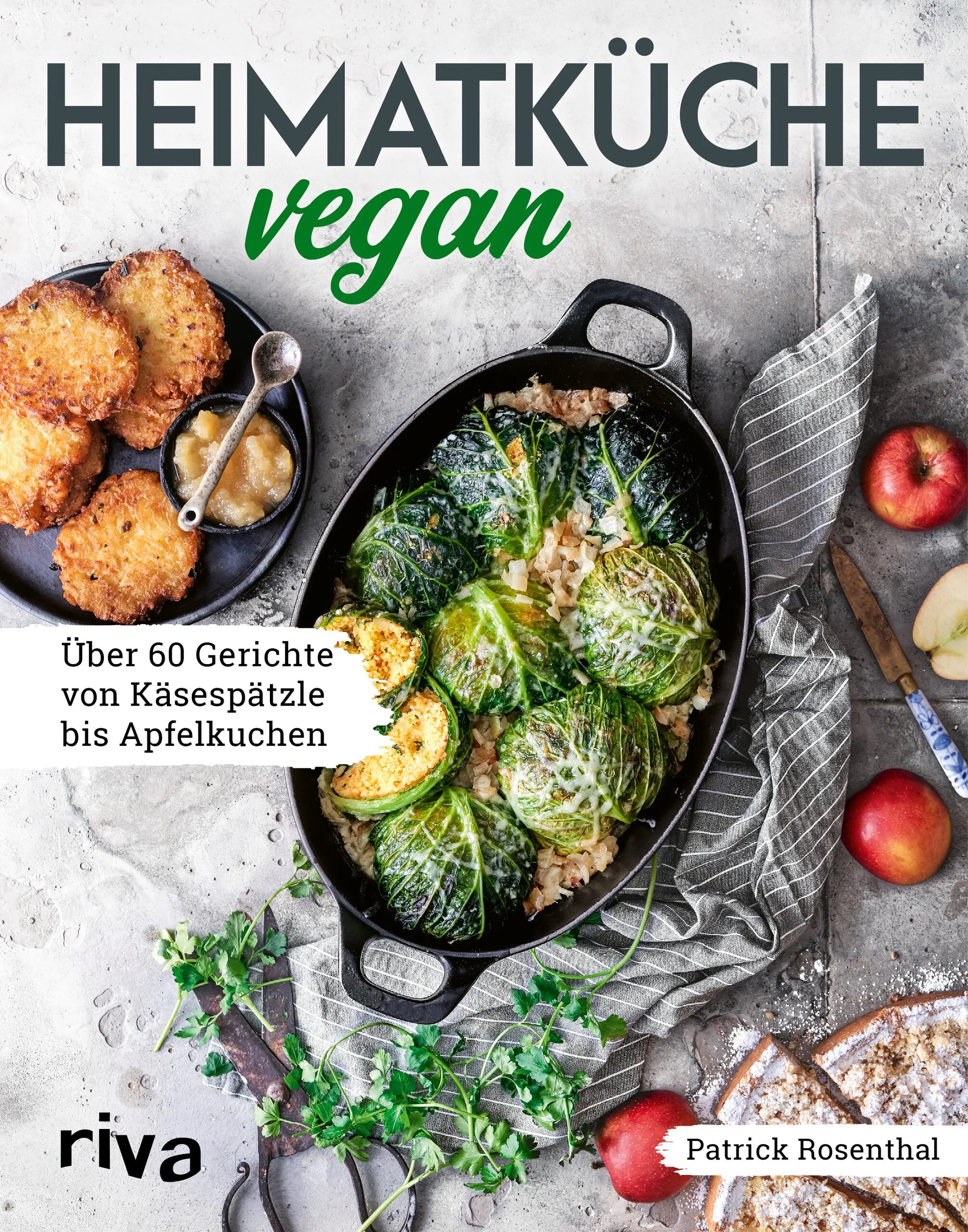 Buchcover von 'Heimatküche vegan' - Gebundene Ausgabe von Patrick Rosenthal