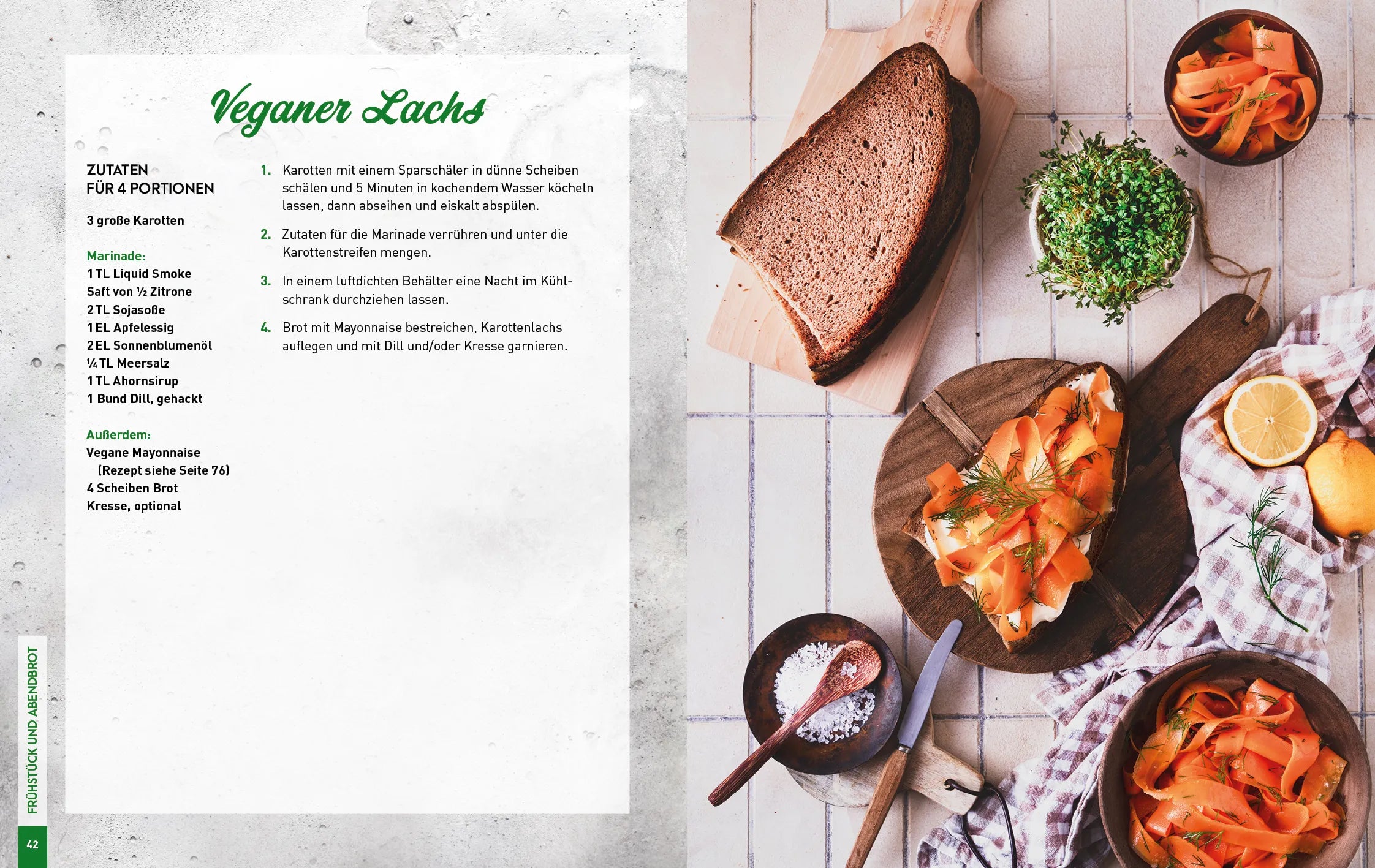 Innenansicht von 'Heimatküche vegan' - Gebundene Ausgabe