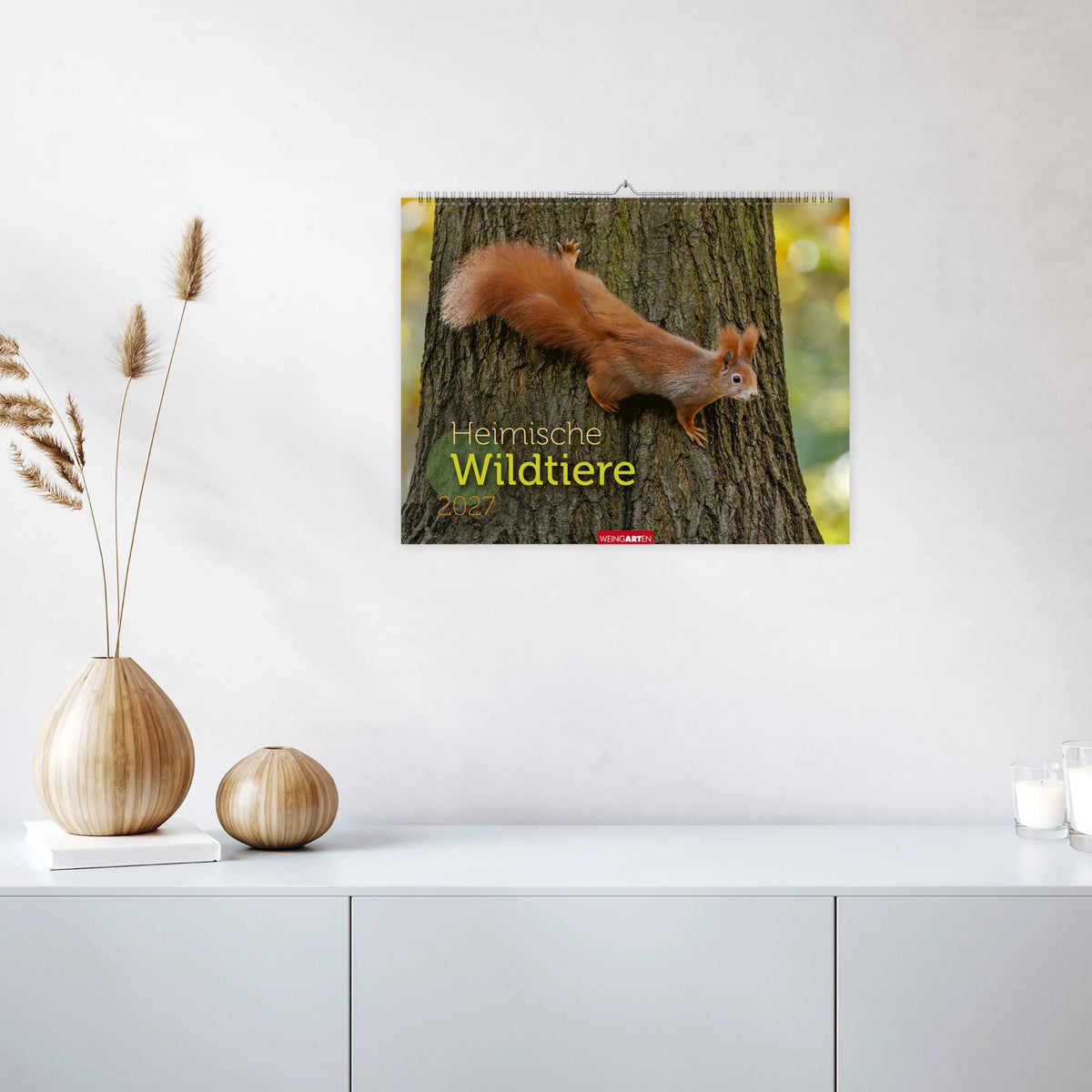 Heimische Wildtiere Kalender 2027 – Ansicht