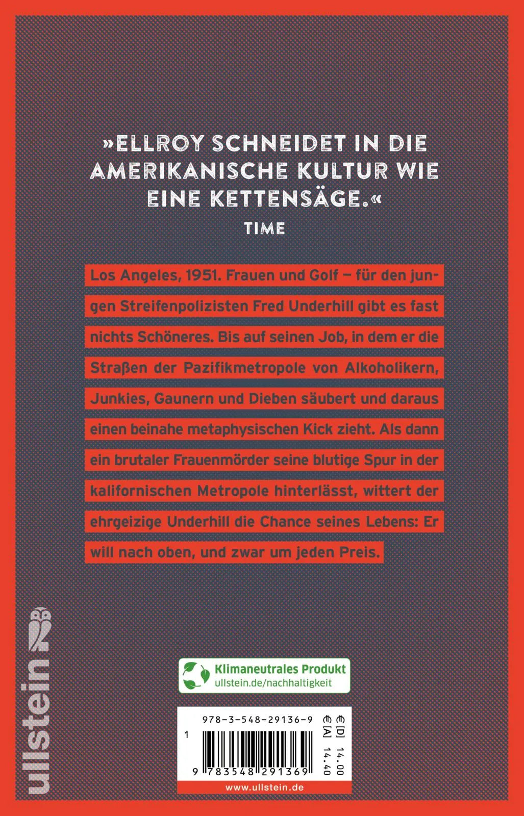 Buchrückseite von 'Heimlich' mit Klappentext - Taschenbuch