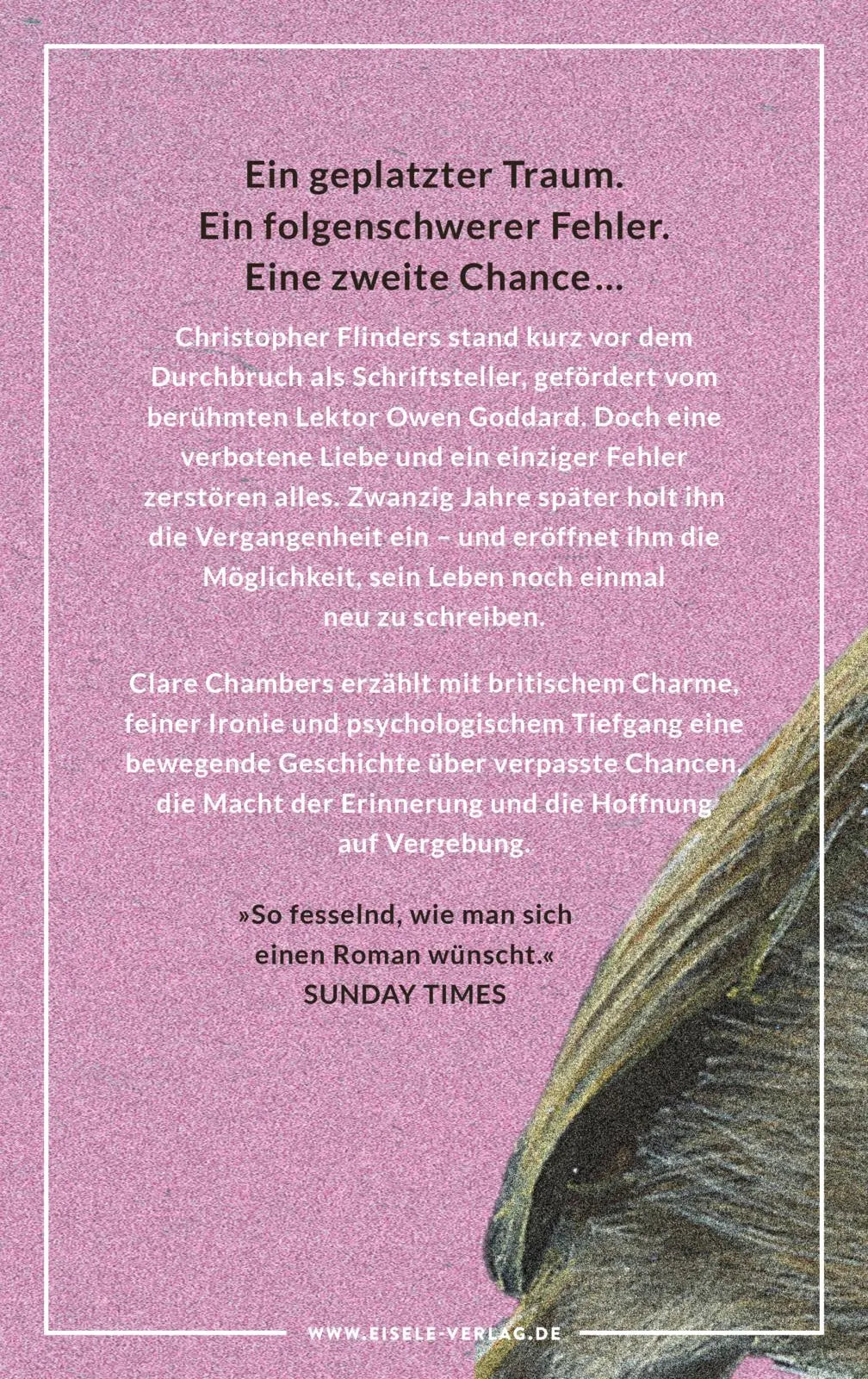 Buchrückseite von 'Heimliche Zeilen' mit Klappentext - Gebundene Ausgabe