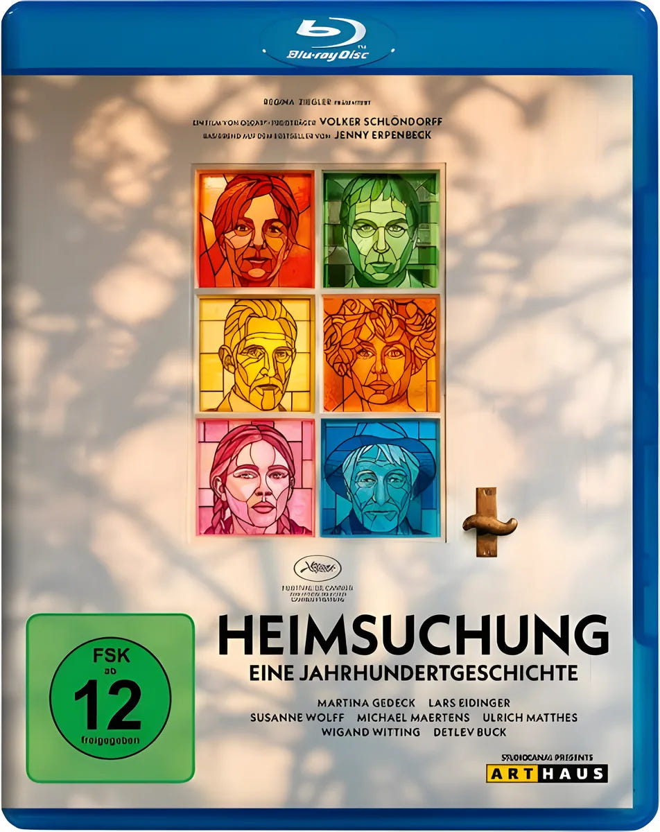 Blu-ray-Cover: Heimsuchung - Eine Jahrhundertgeschichte. Regie: Volker Schlöndorff