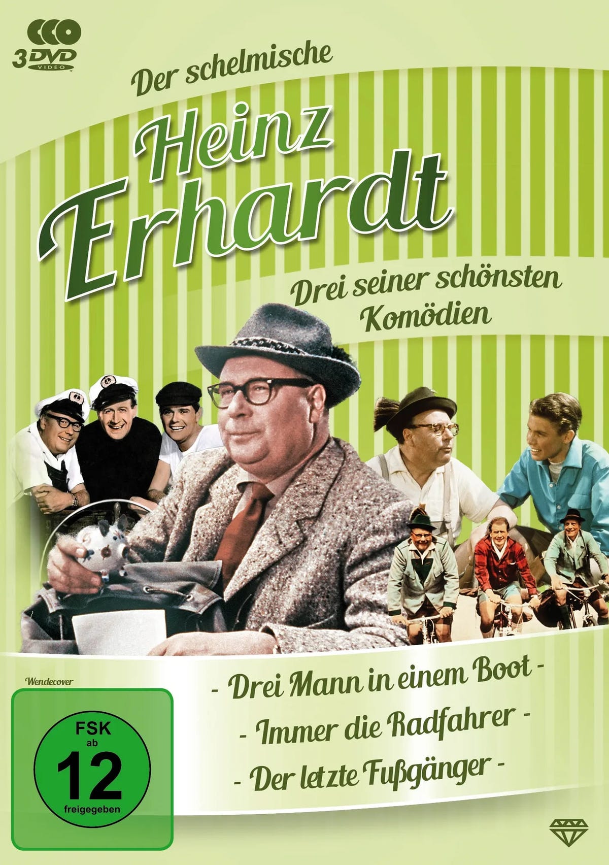 DVD-Cover: Heinz Erhardt Box Vol. 2. Regie: Hans Deppe