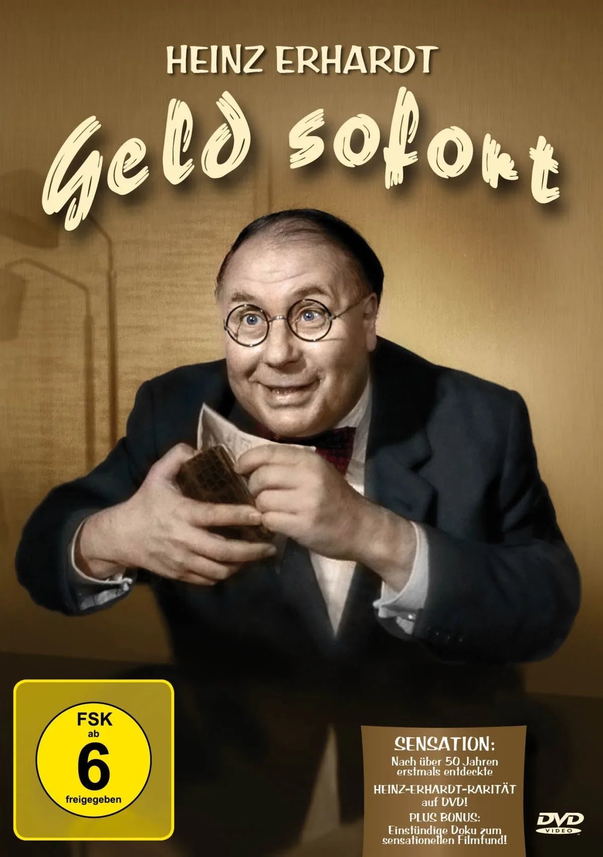 Heinz Erhardt: Geld sofort (inkl. Doku: Die Gesc - DVD