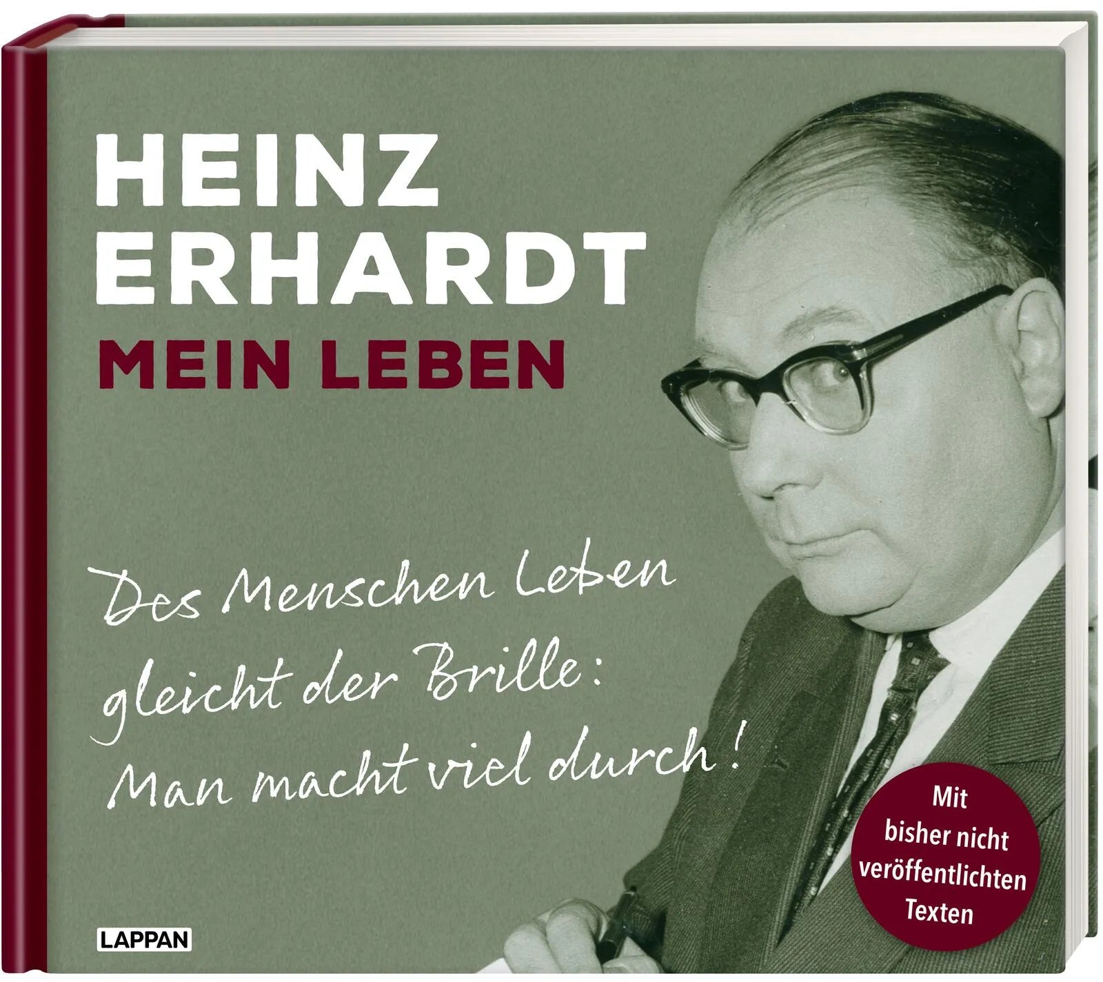 Cover: Heinz Erhardt: Mein Leben (Hardcover)
