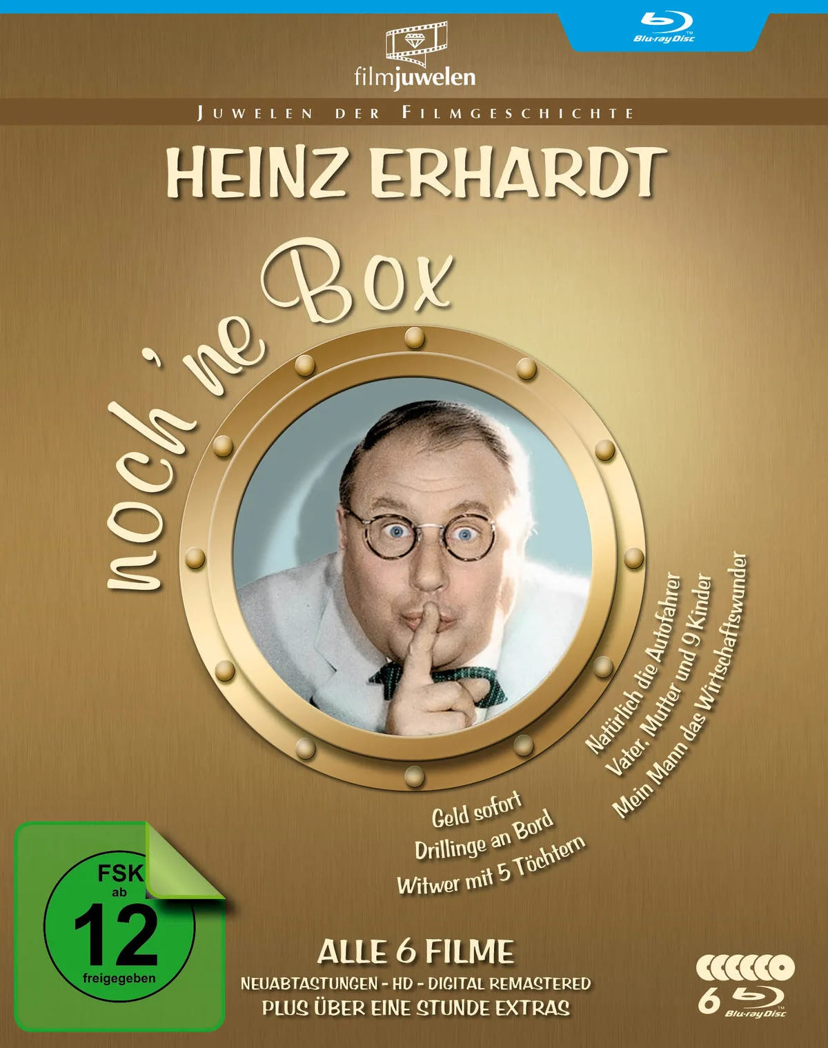 Heinz Erhardt - noch 'ne Box  [6 BRs] - Blu-ray Disc