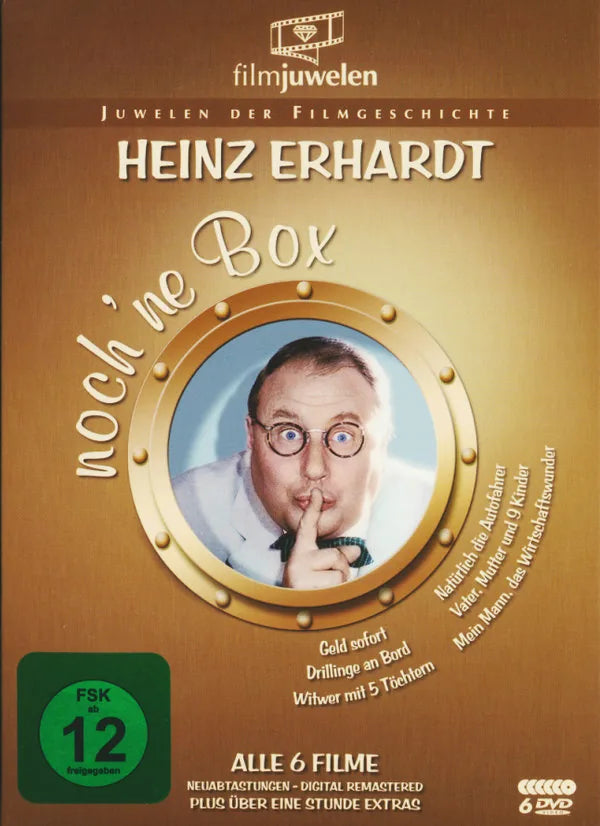 Heinz Erhardt - noch 'ne Box  [6 DVDs] - DVD