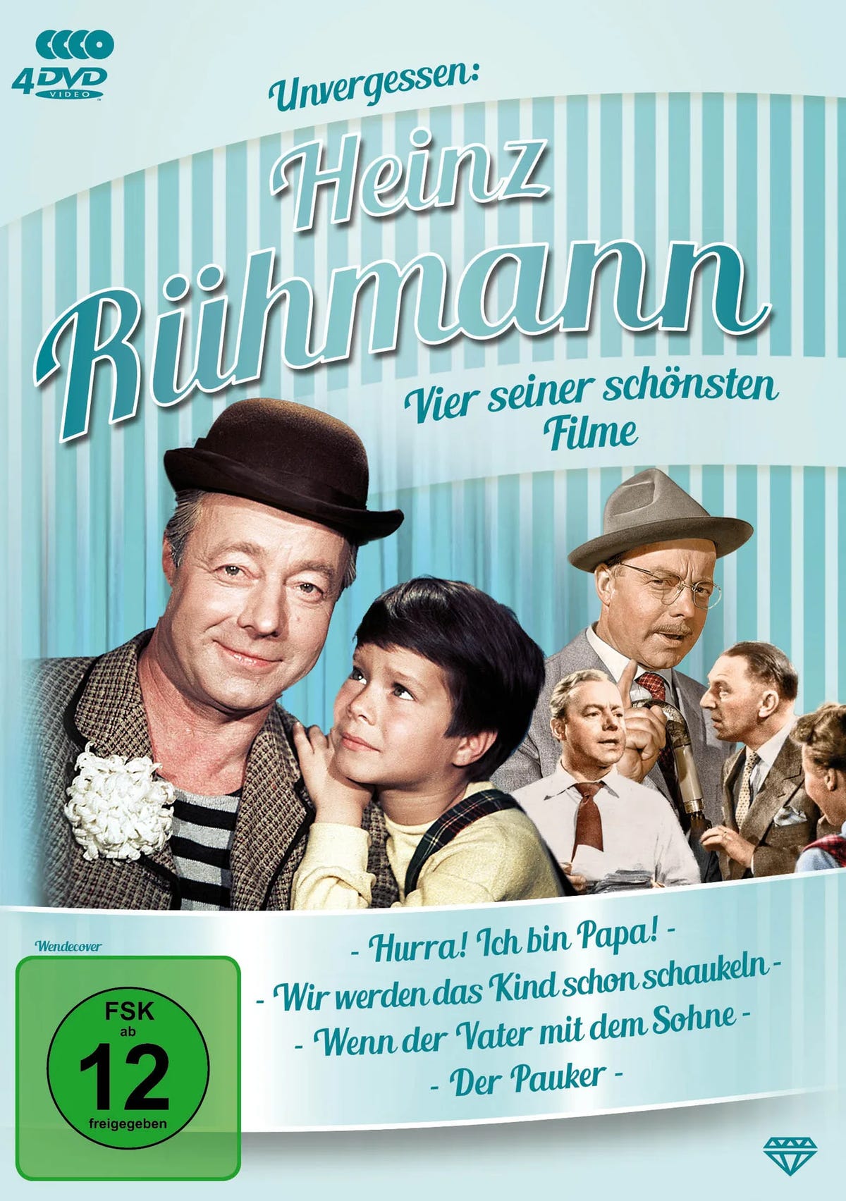 DVD-Cover: Heinz Rühmann Box. Regie: Kurt Hoffmann