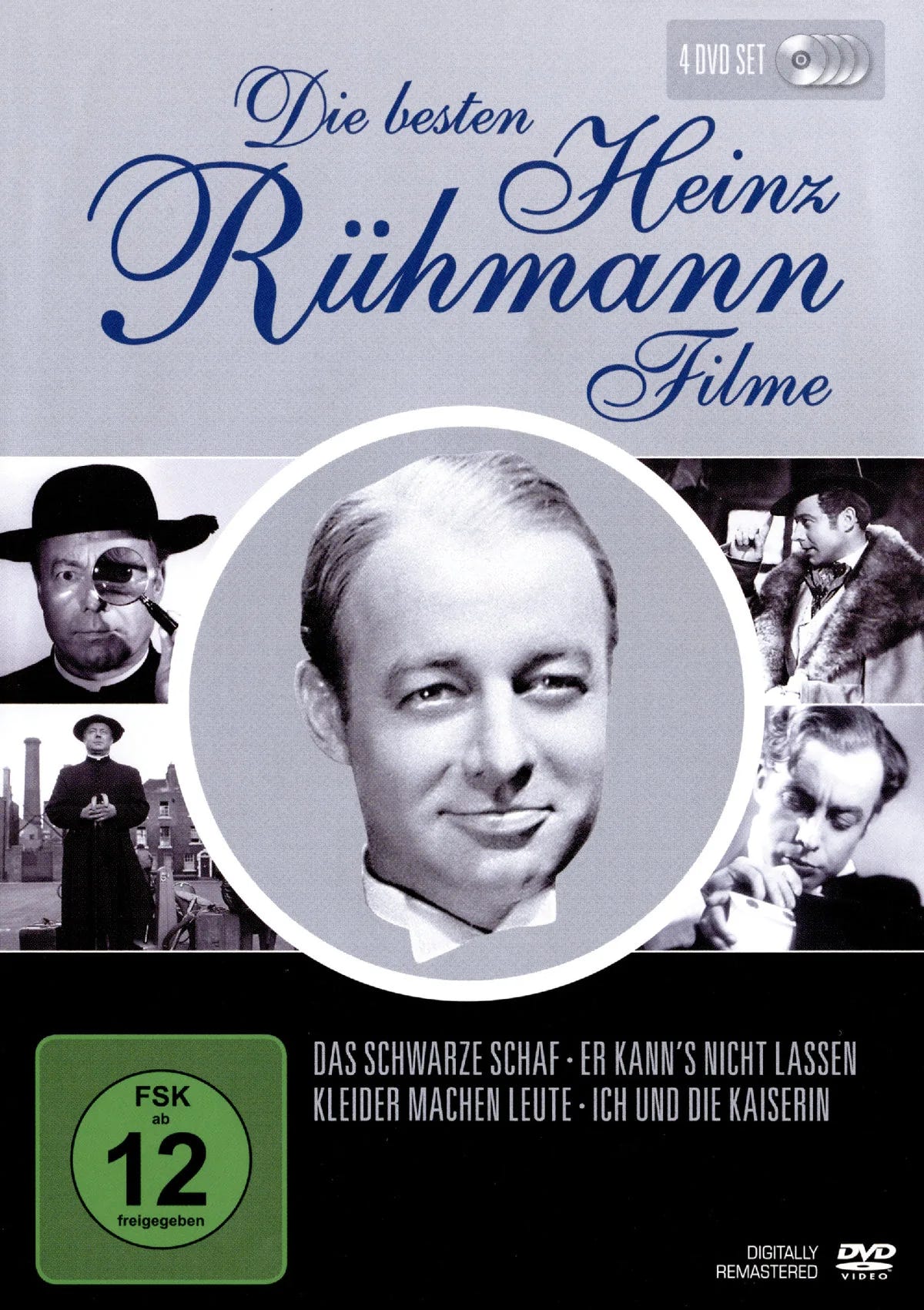 Heinz Rühmann - Die besten Heinz Rü...  [4 DVDs] - DVD