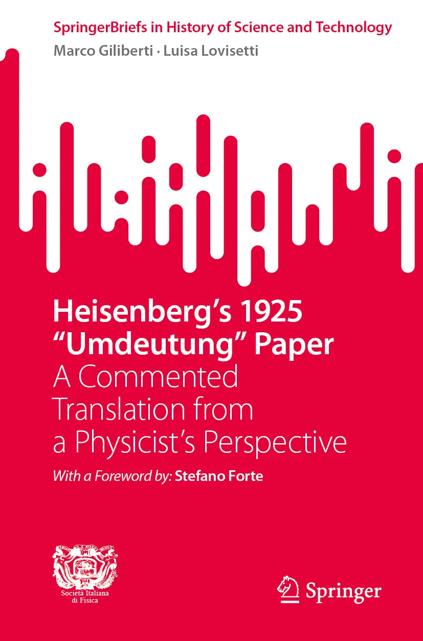 Cover: Heisenberg's 1925 "Umdeutung" Paper (E-Book) von Marco Giliberti