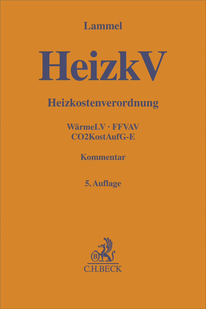 Heizkostenverordnung. HeizkV