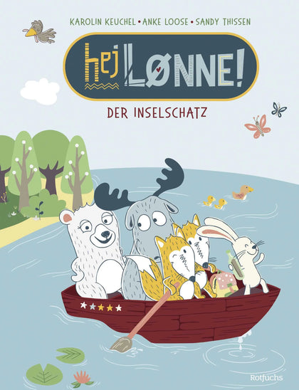 Cover: Hej Lønne! Der Inselschatz (Hardcover) von Anke Loose